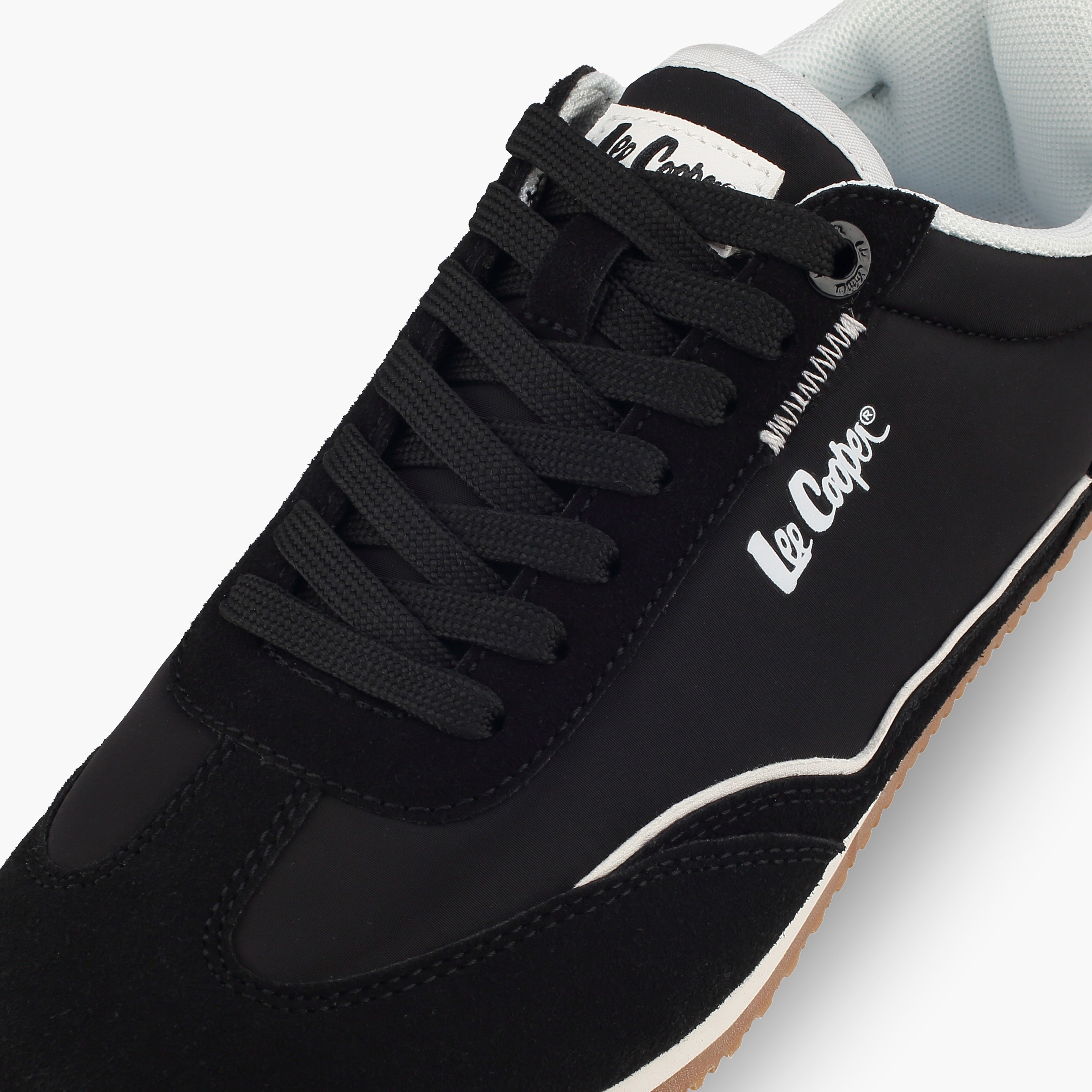 حذاء سنيكرز كاحل برباط وطبعات شعار للنساء من لي كوبر-women-shoes-sneakers-image-4