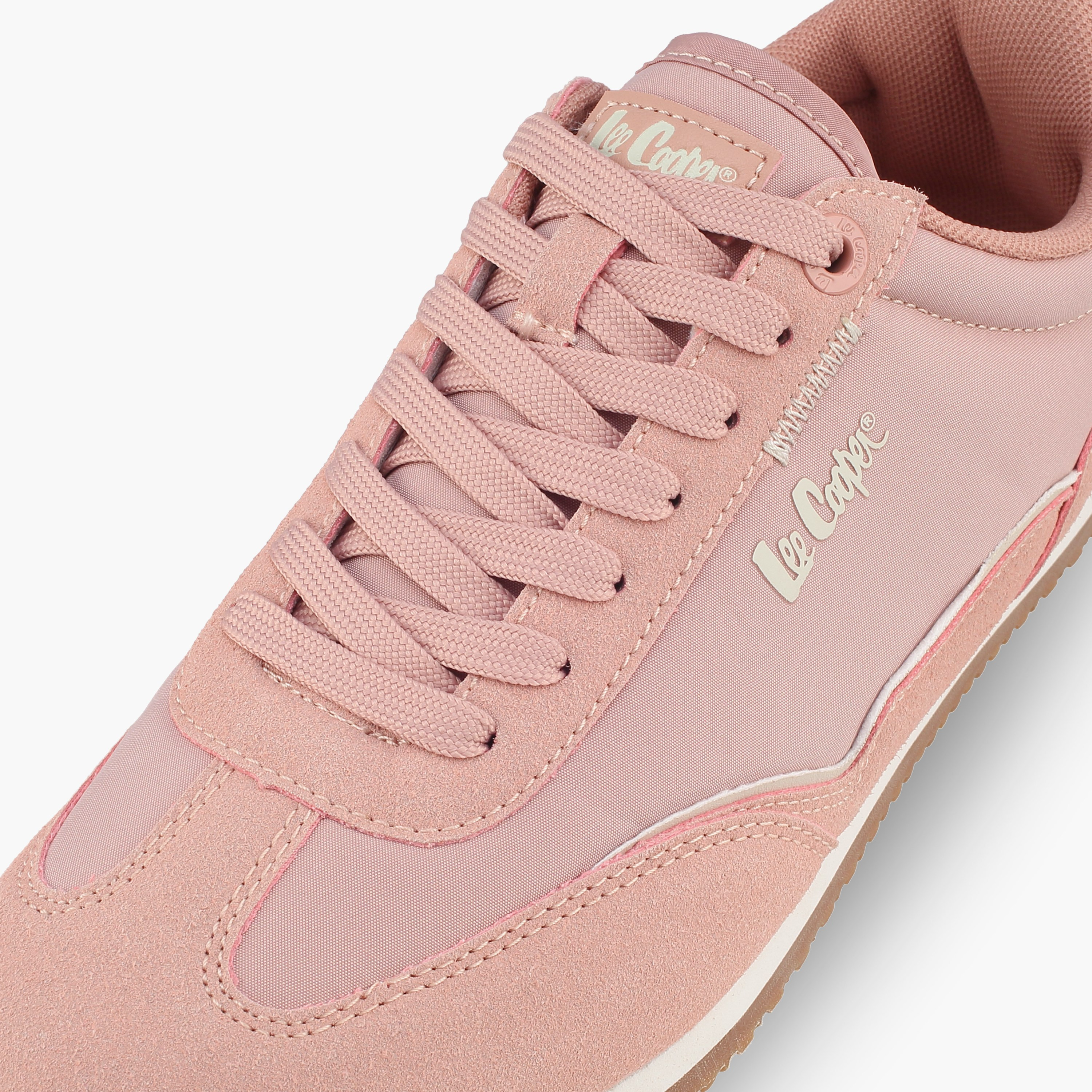 حذاء سنيكرز كاحل برباط وطبعات شعار للنساء من لي كوبر-women-shoes-sneakers-image-4