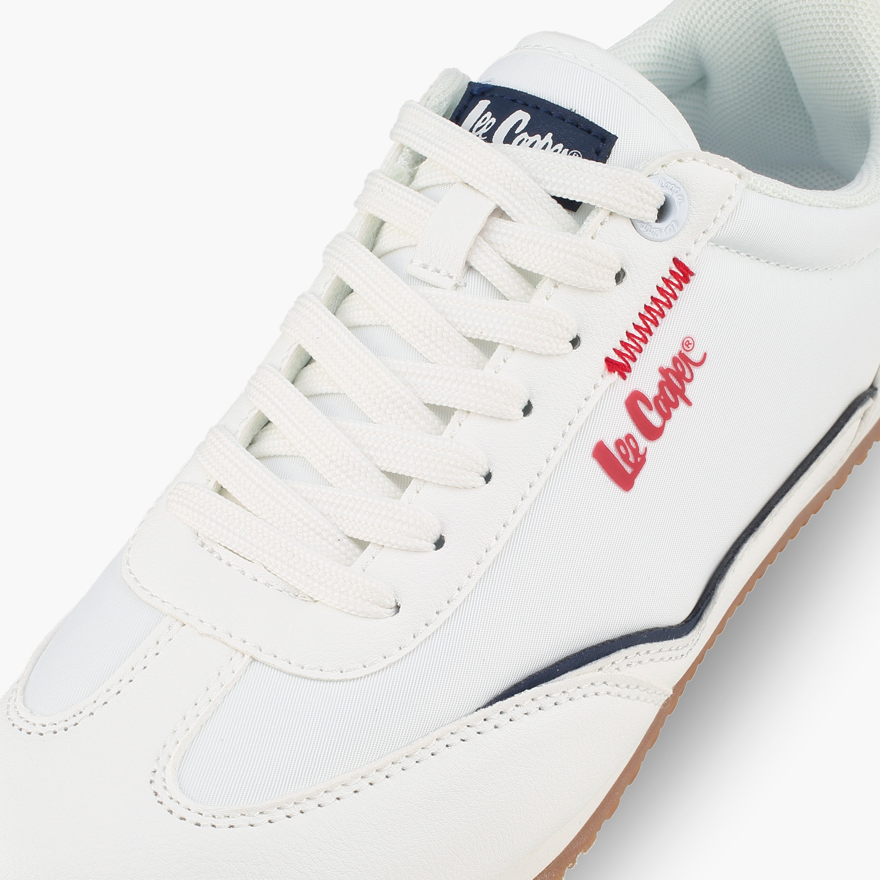 حذاء سنيكرز كاحل برباط وطبعات شعار للنساء من لي كوبر-women-shoes-sneakers-image-4