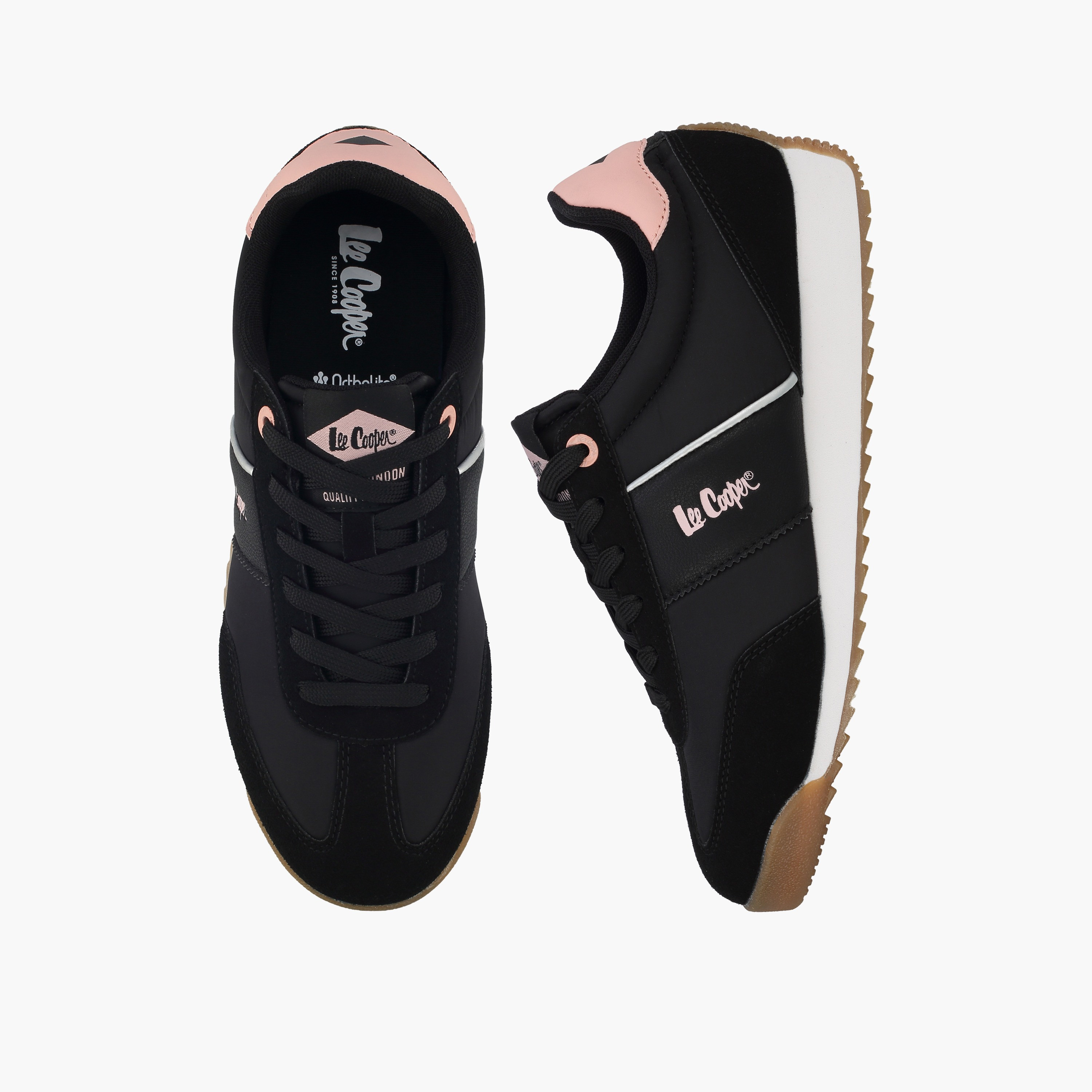 حذاء سنيكرز بطول الكاحل ورباط إغلاق للنساء من لي كوبر-women-shoes-sneakers-image-1