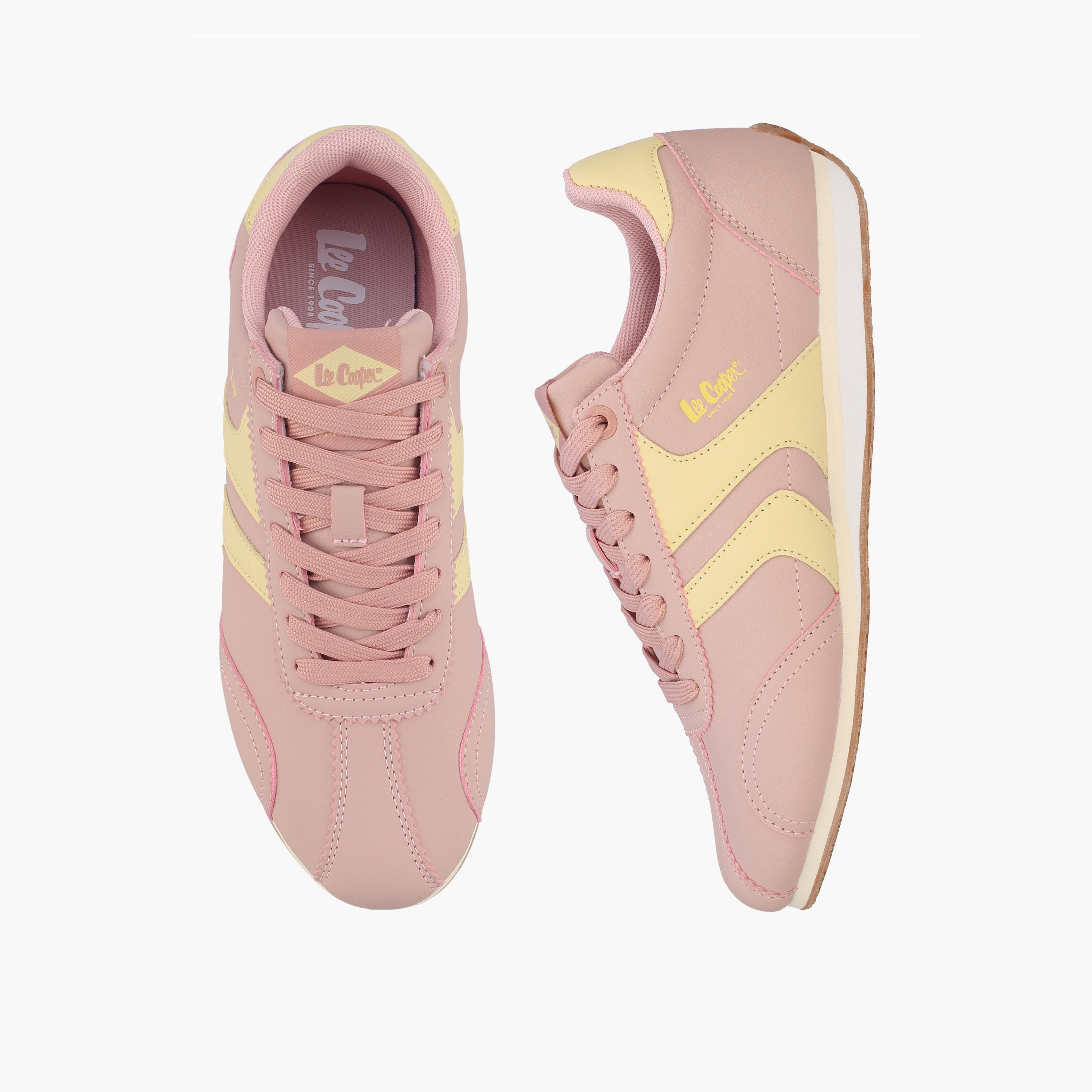 حذاء سنيكرز طول الكاحل برباط للنساء من لي كوبر-women-shoes-sneakers-image-1