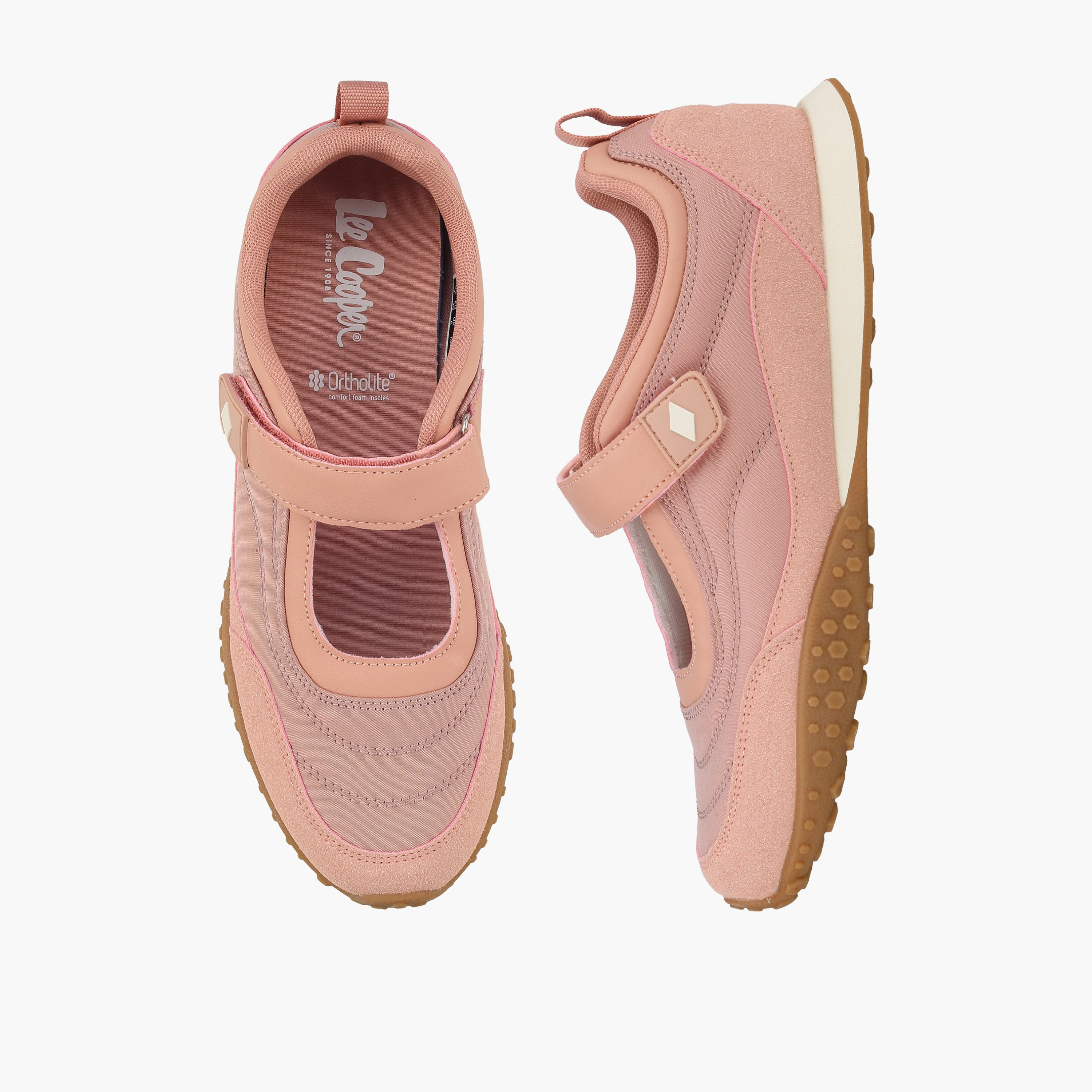 Lee Cooper Women Hook & Loop Mary Jane Shoes-women-shoes-sneakers-image-1