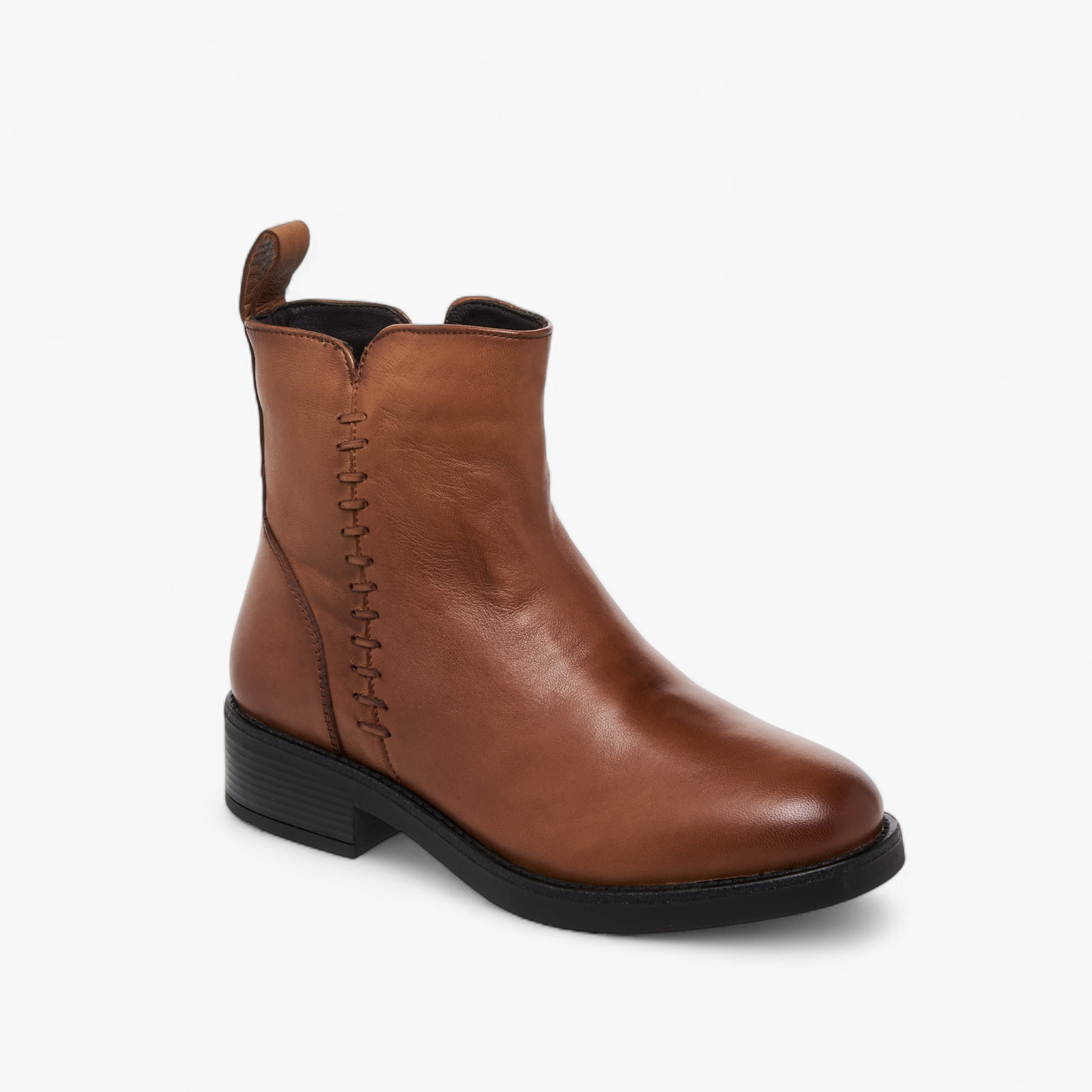 Paprika Women Leather Ankle Boots-women-shoes-boots-image-2