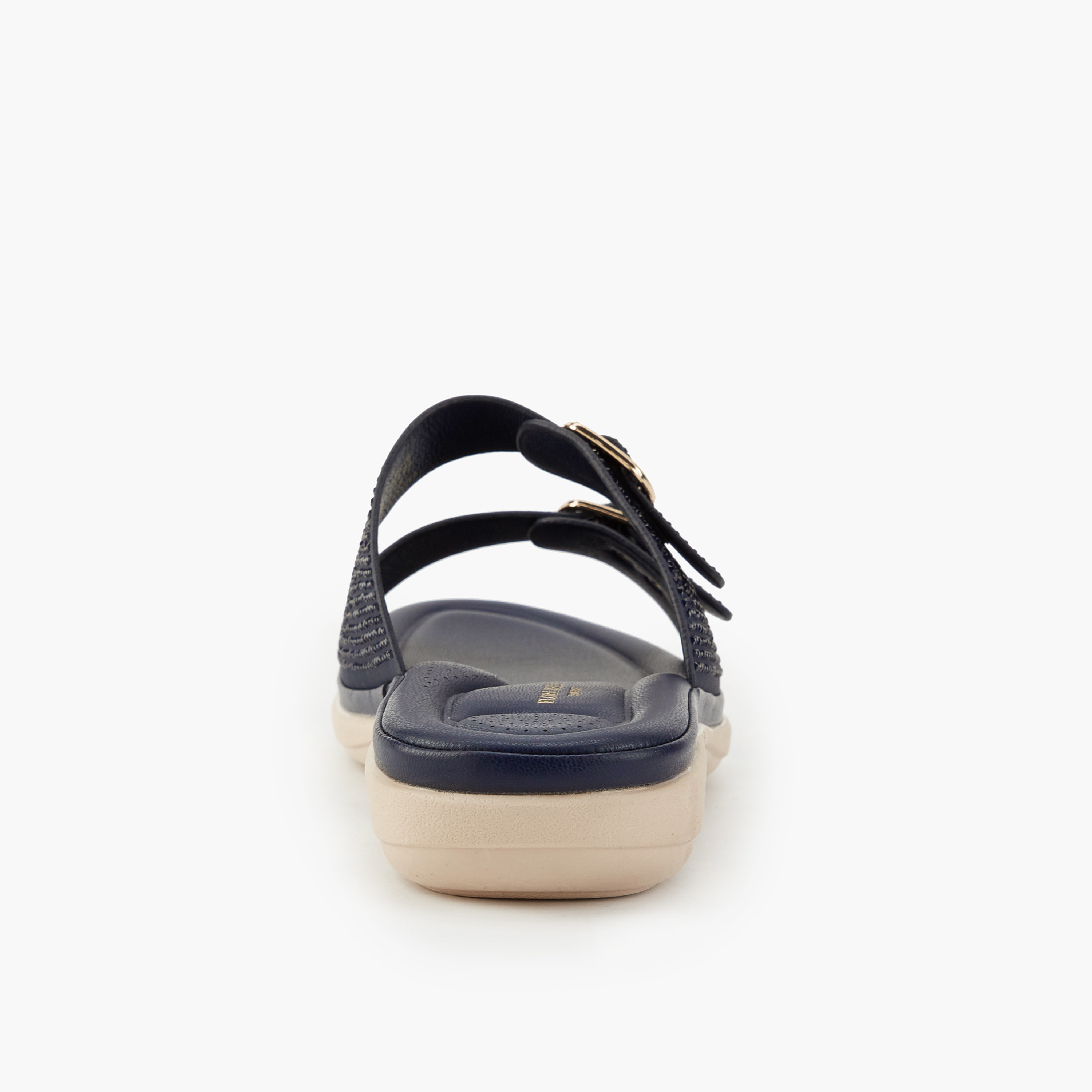 Flora Bella Embellished Buckle Detail Slip-On Sandals-women-shoes-flats-sandals-image-5