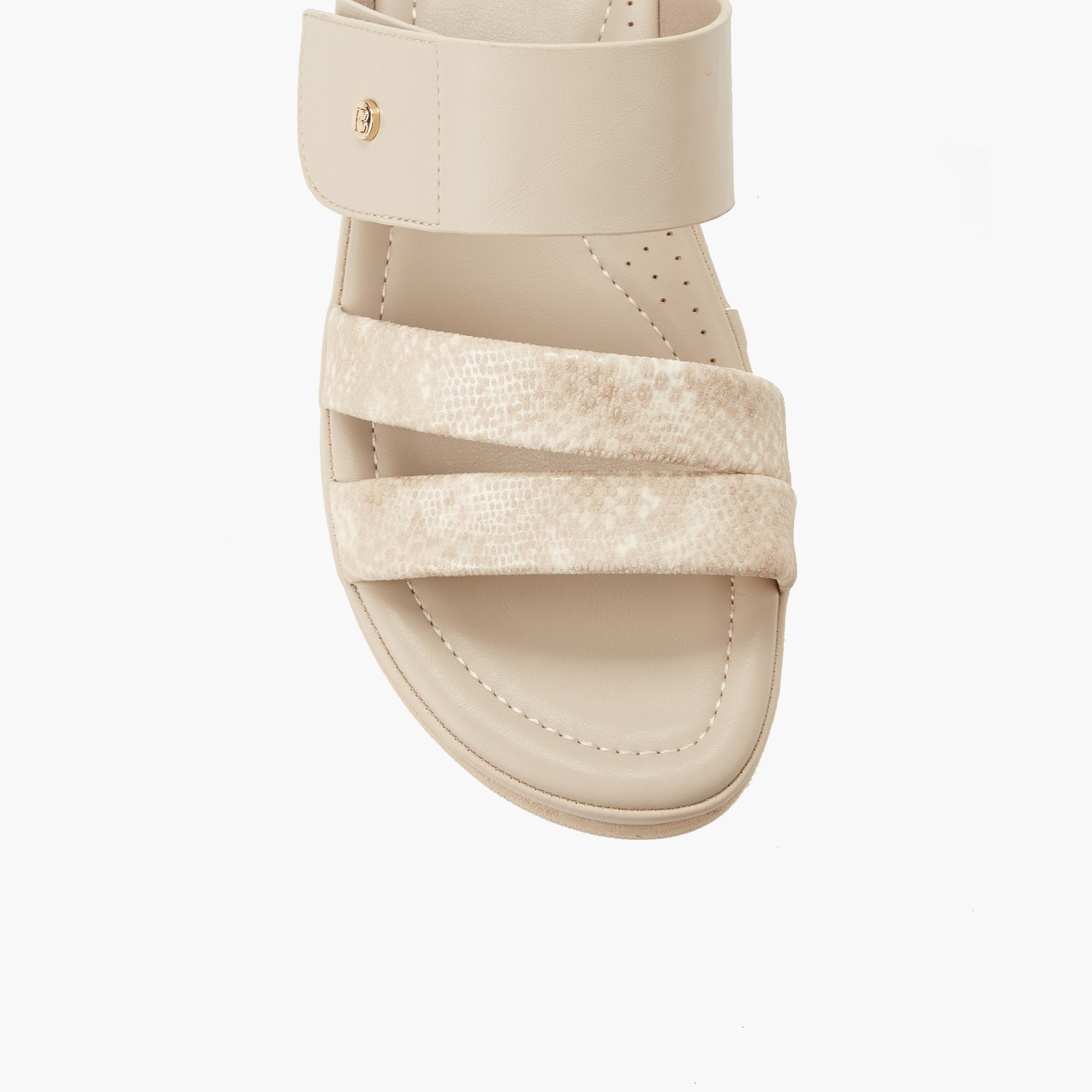 Flora Bella Women Textured Slip-On Sandals-women-shoes-flats-sandals-image-5