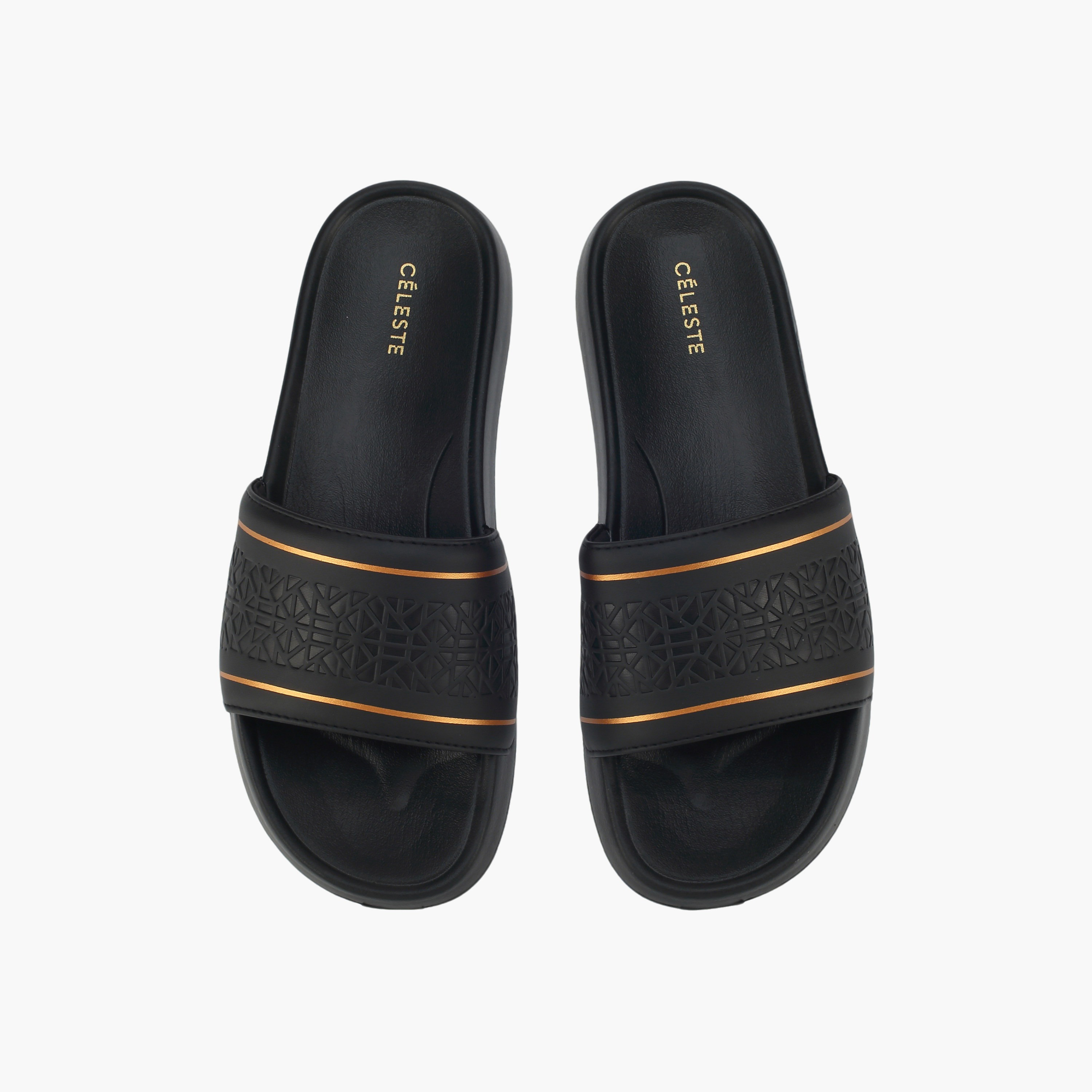 Celeste Women Embossed Slides-women-shoes-flipflopsandslides-image-1