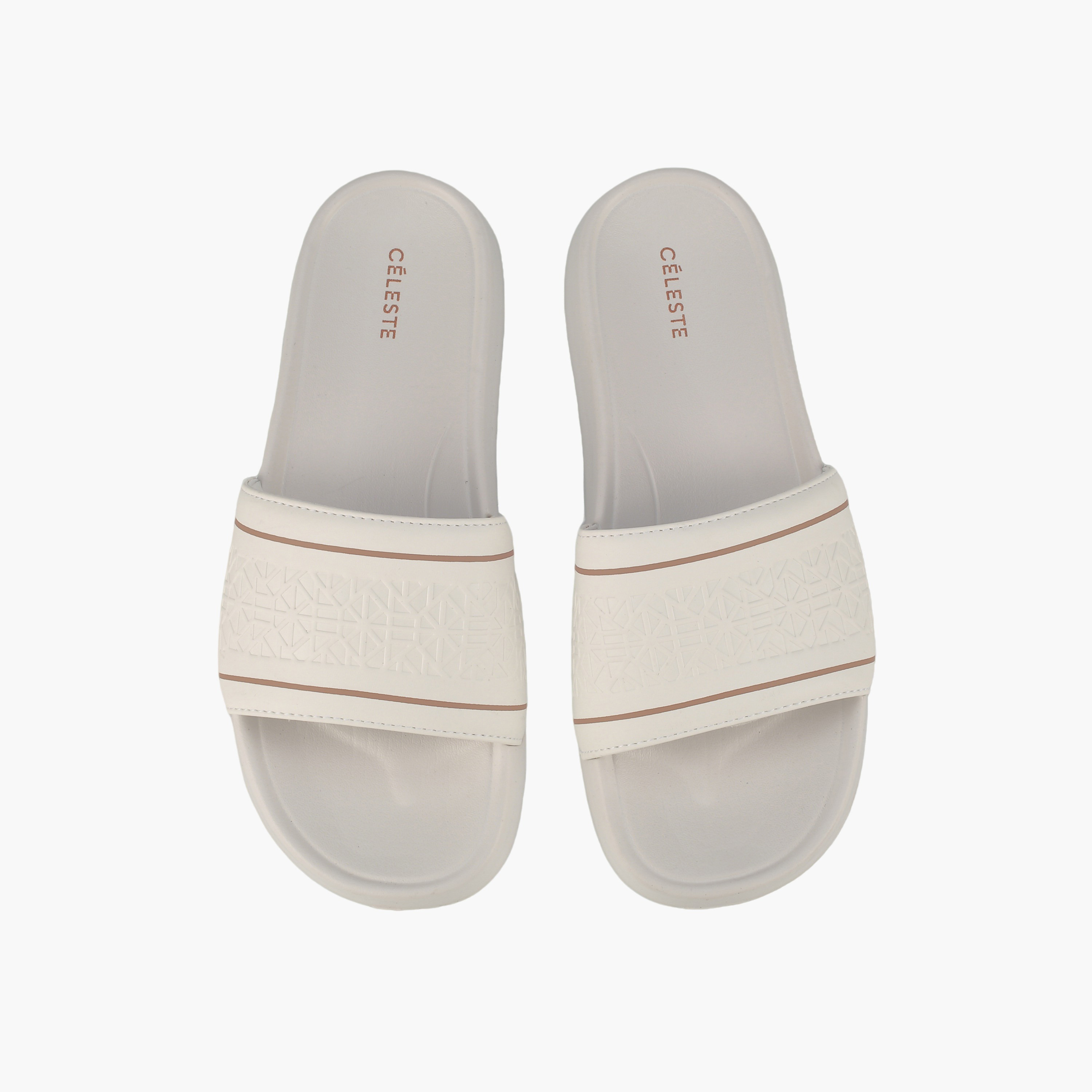 Celeste Women Embossed Slides-women-shoes-flipflopsandslides-image-1