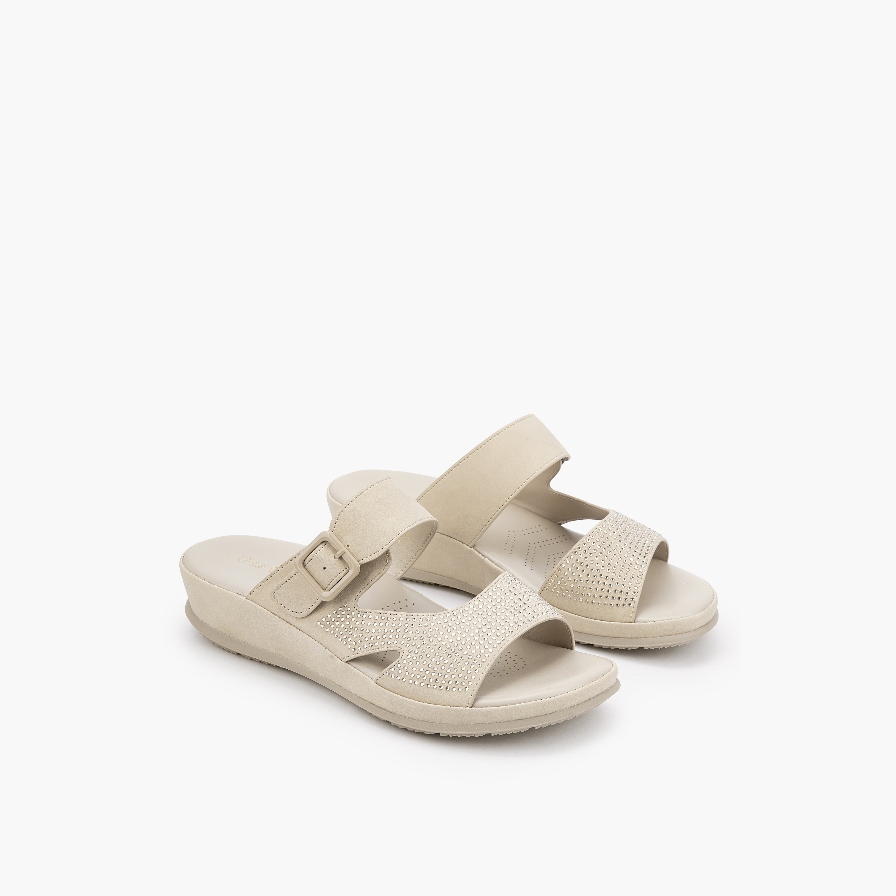 Le Confort Women Embellished Comfort Sandals-women-shoes-flats-sandals-image-1