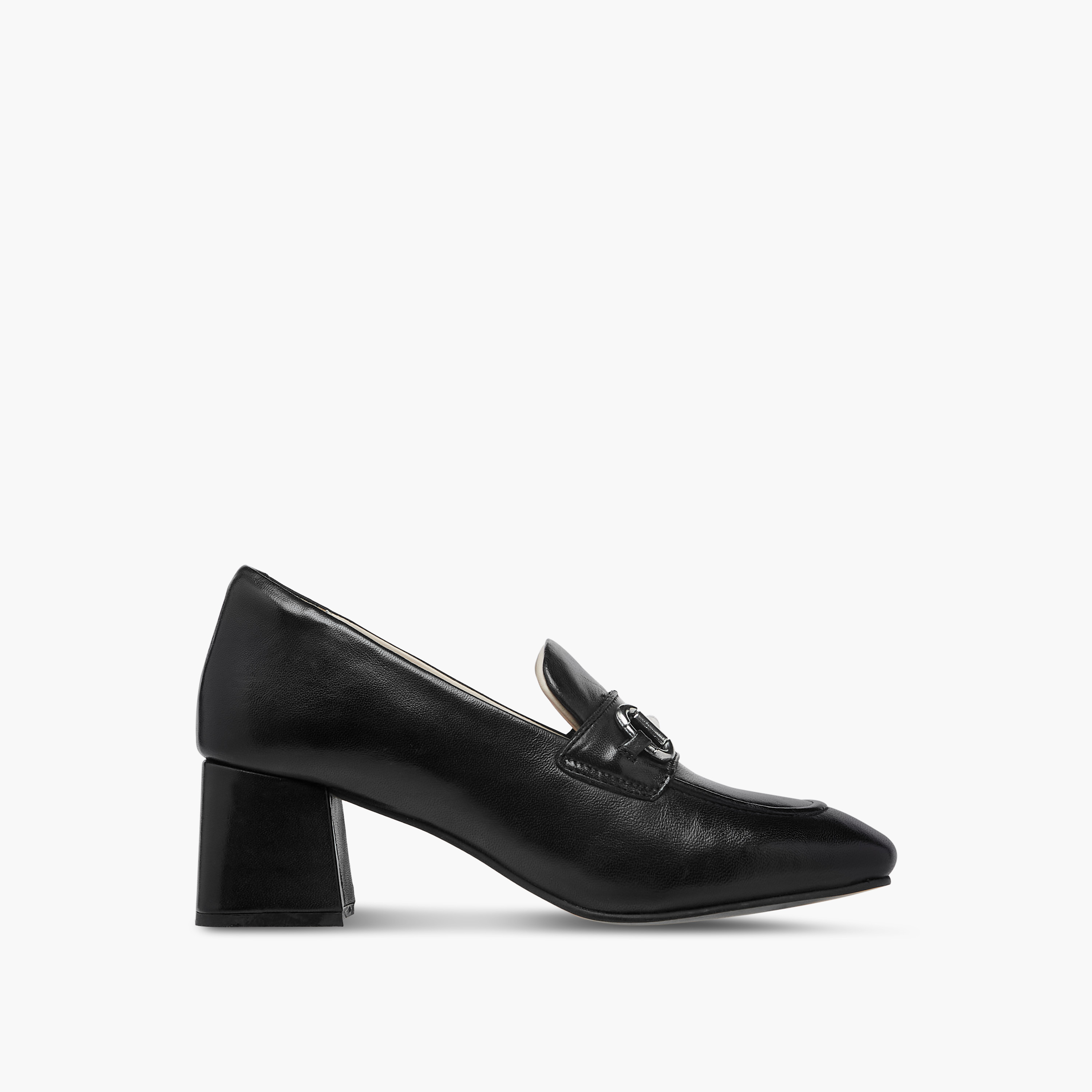 Paprika Metallic Accent Slip-On Loafers with Block Heels-women-shoes-heels-image-3