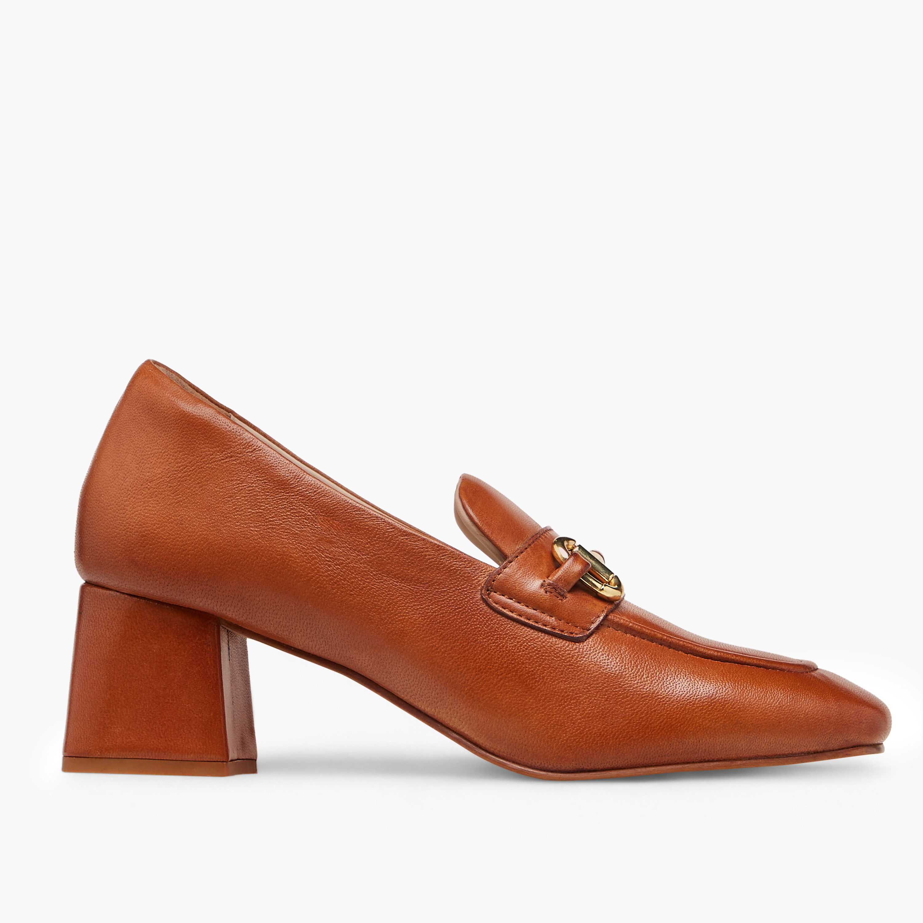 Paprika Metallic Accent Slip-On Loafers with Block Heels-women-shoes-heels-image-3