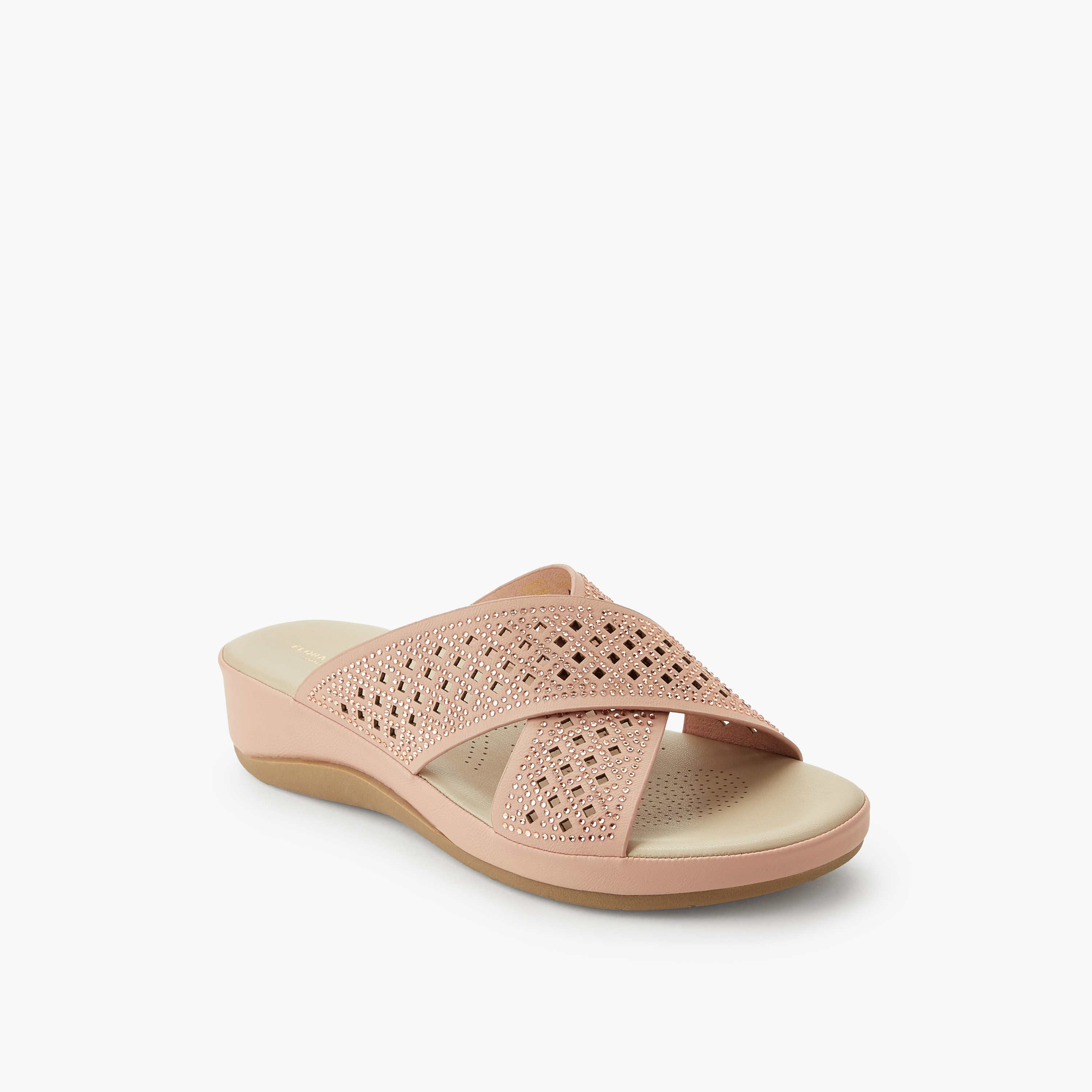 Flora Bella Women Flatform Heel Cross Strap Sandals-women-shoes-flats-sandals-image-2