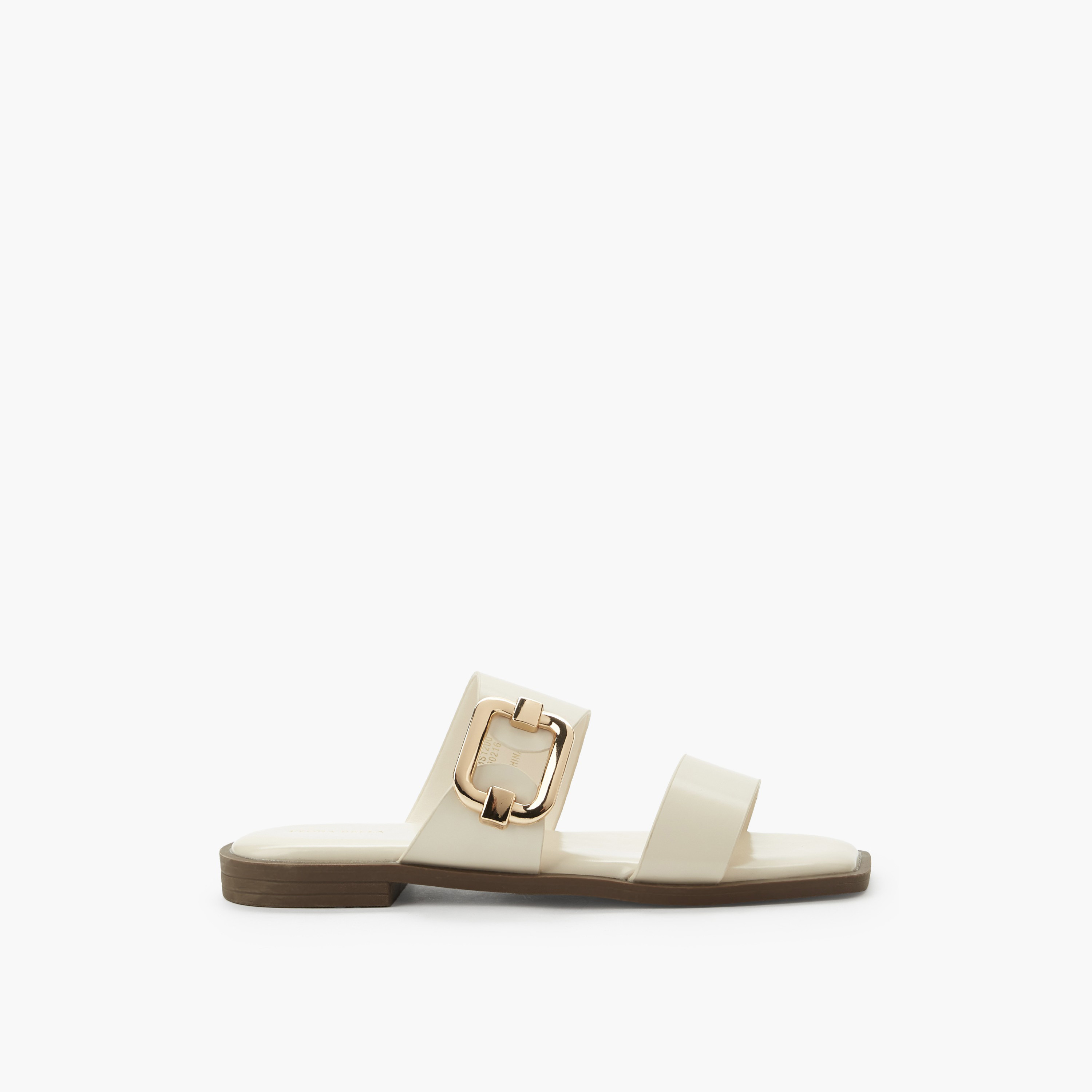 Flora Bella Women Buckle Detail Sandals-women-shoes-flats-sandals-image-3