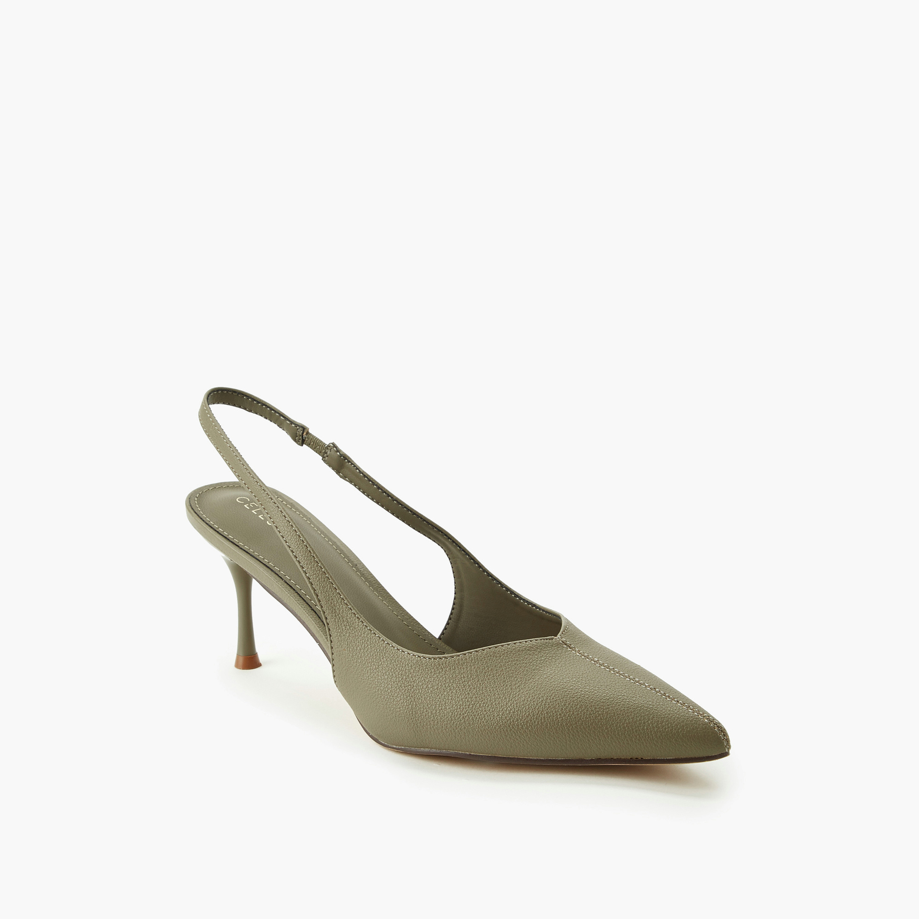 حذاء ميول بكعب ستيليتو وحزام خلفي للنساء من سيليست-women-shoes-sandals-heeled-image-2