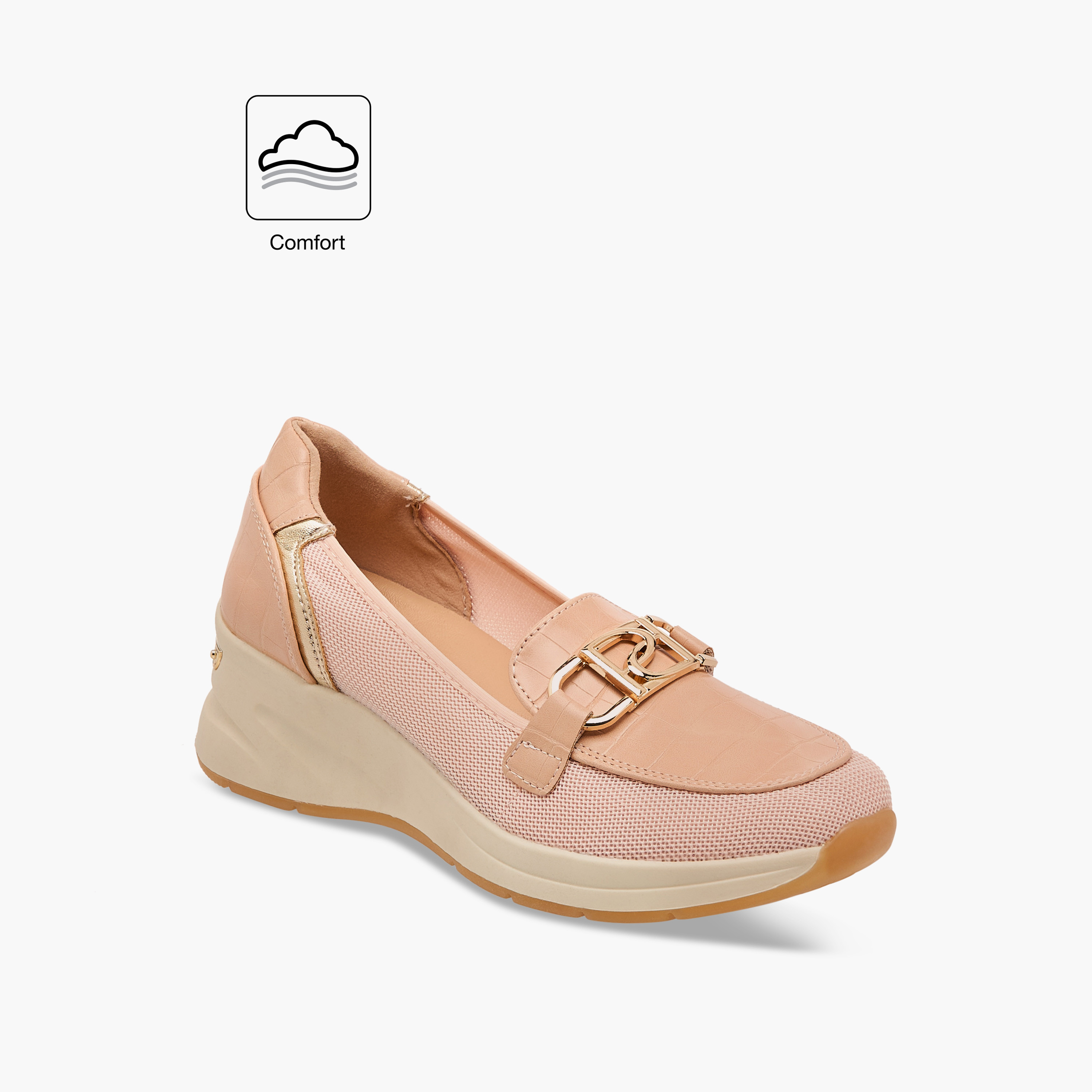 حذاء سهل الارتداء مريح بزينة معدنية من بابريكا-women-shoes-loafersandmoccasins-image-2