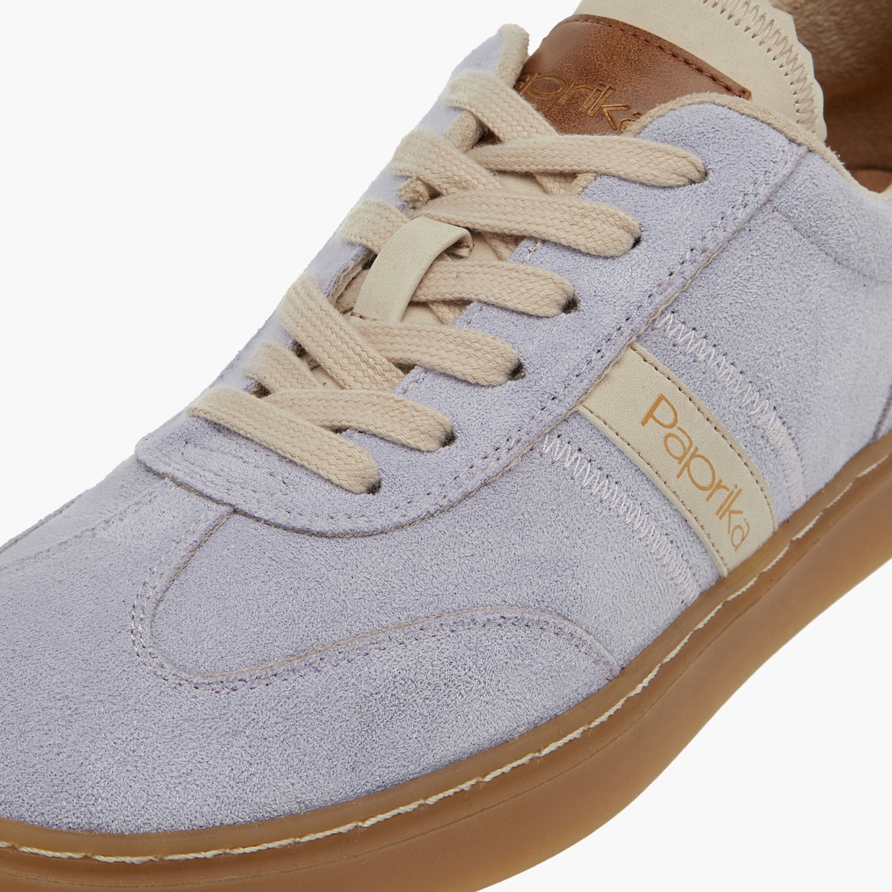 Paprika Panelled Ankle Sneakers with Lace-Up Closure-women-shoes-sneakers-image-4