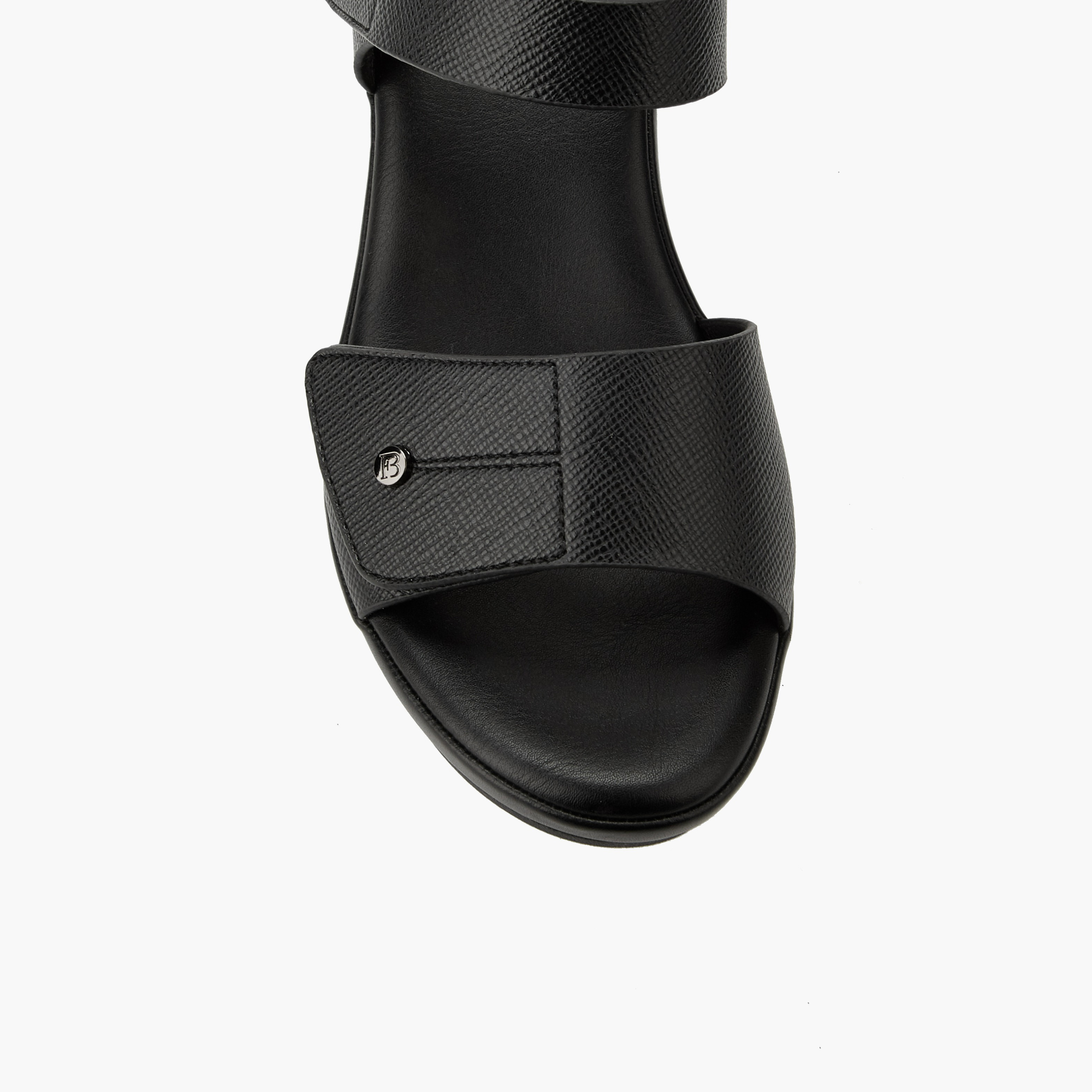 صندل بكعب عريض بارز الملمس للنساء من فلورا بيلا-women-shoes-sandals-heeled-image-2