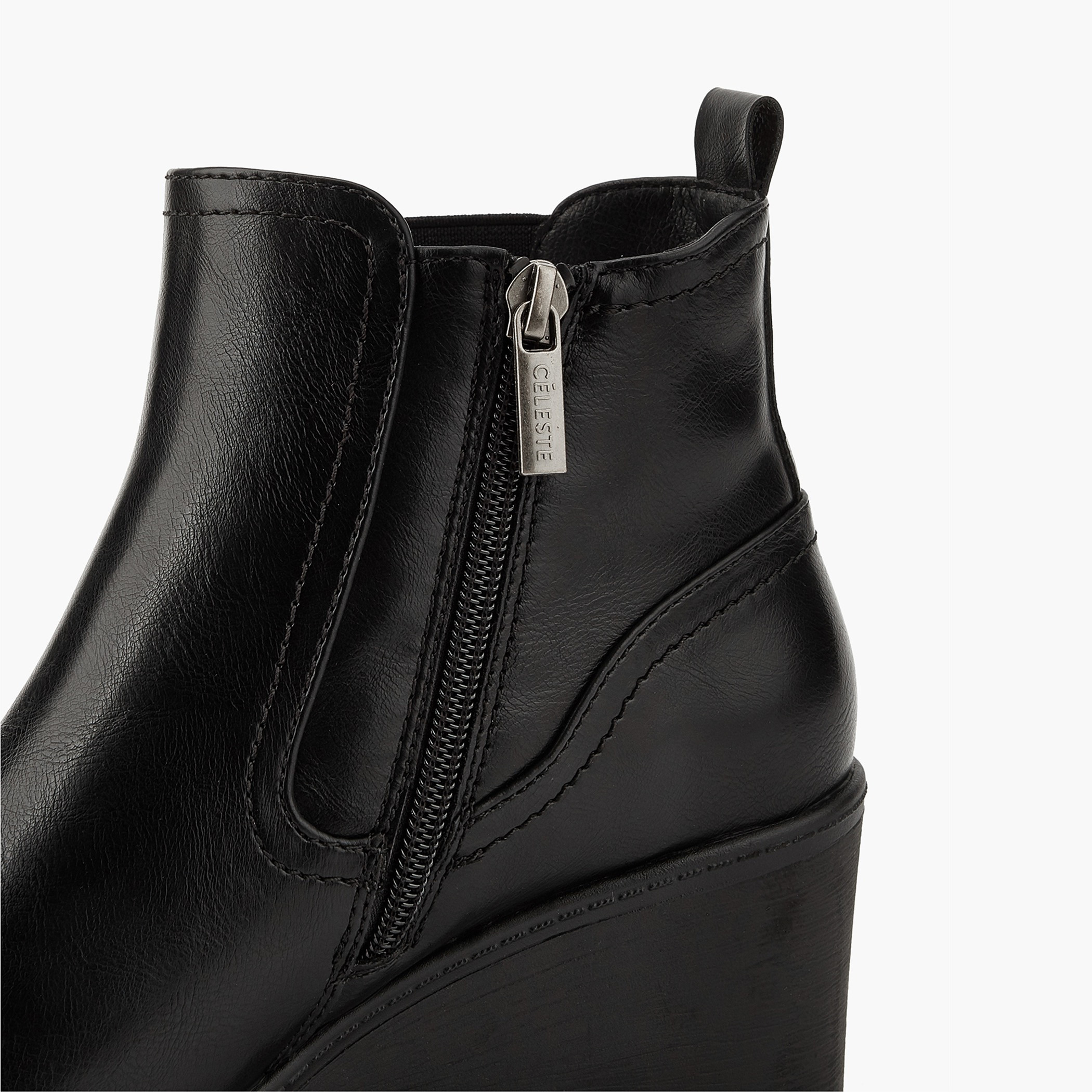Celeste Women's Wedge Heel Ankle Boots-women-shoes-boots-image-5