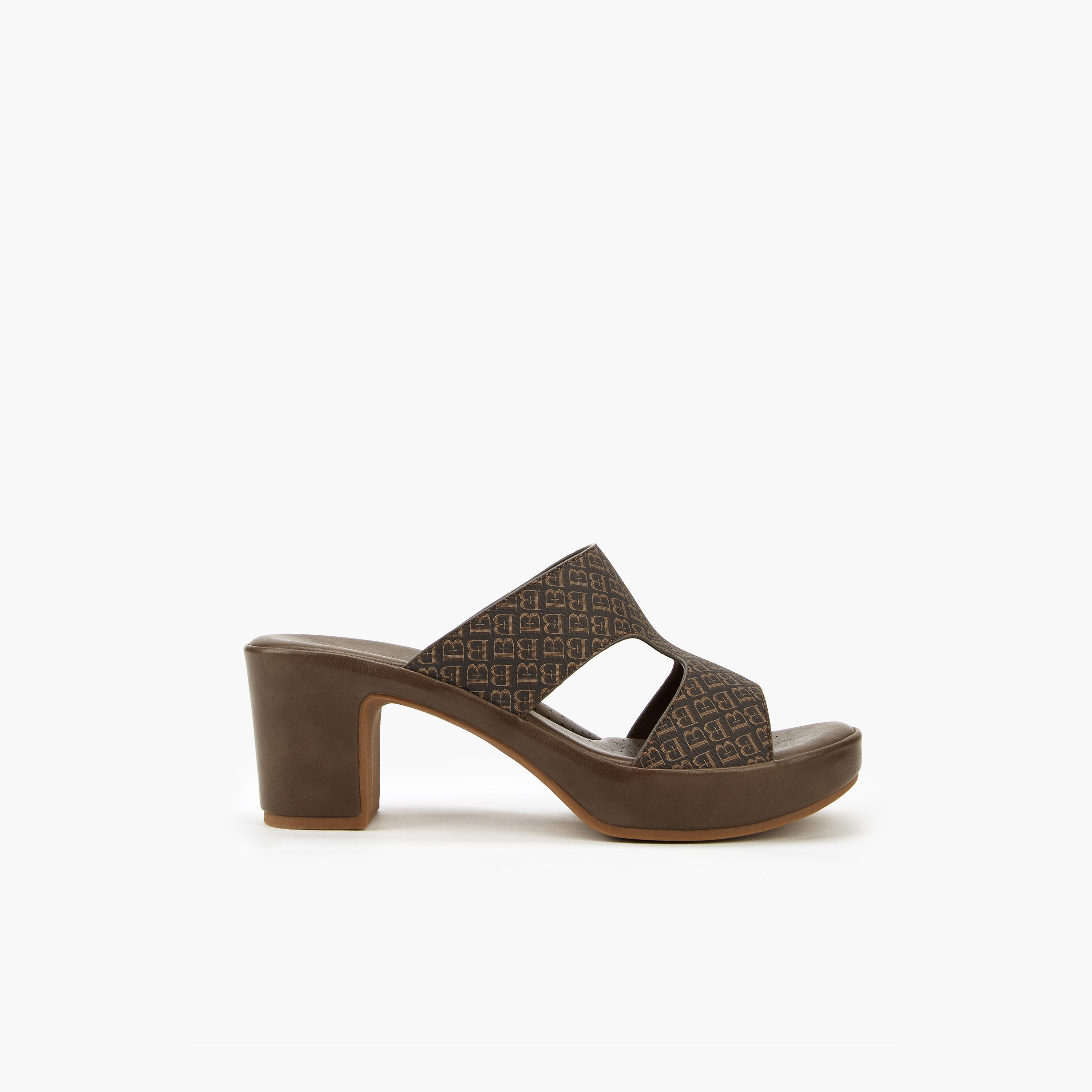 Flora Bella Monogram Print Sandals with Block Heels-women-shoes-sandals-heeled-image-5