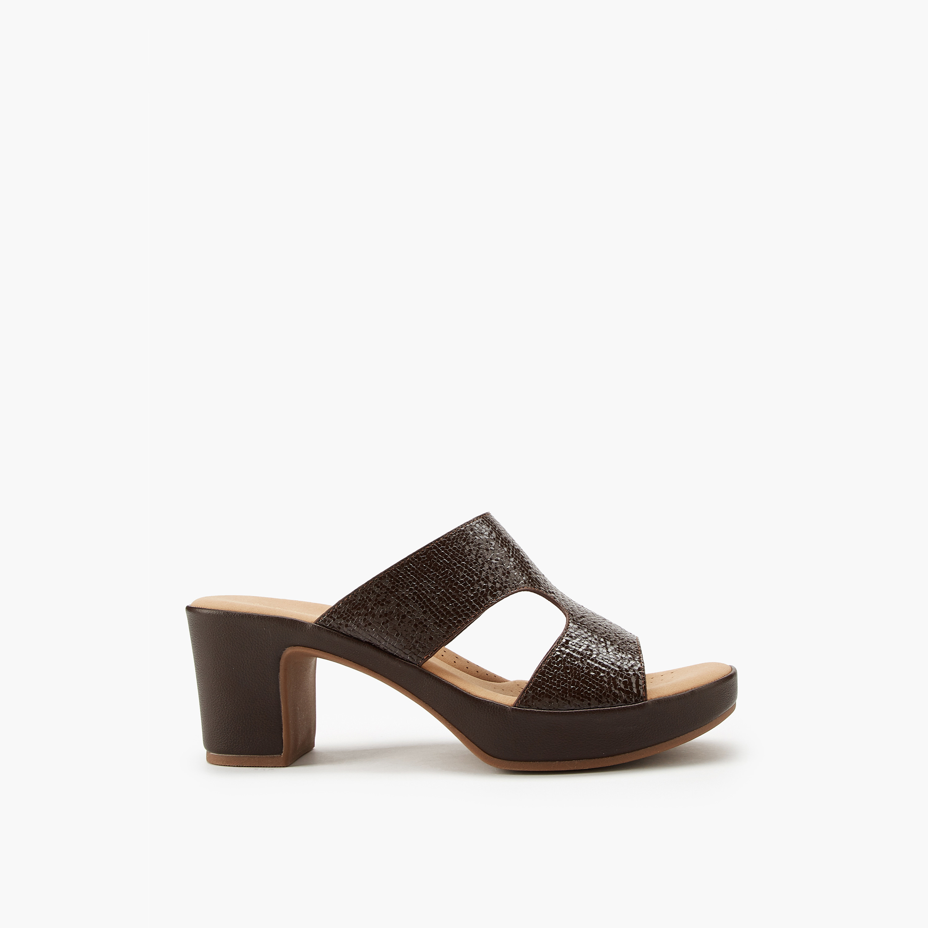 صندل سهل الارتداء وبارز الملمس بكعب سميك من فلورا بيلا-women-shoes-sandals-heeled-image-4