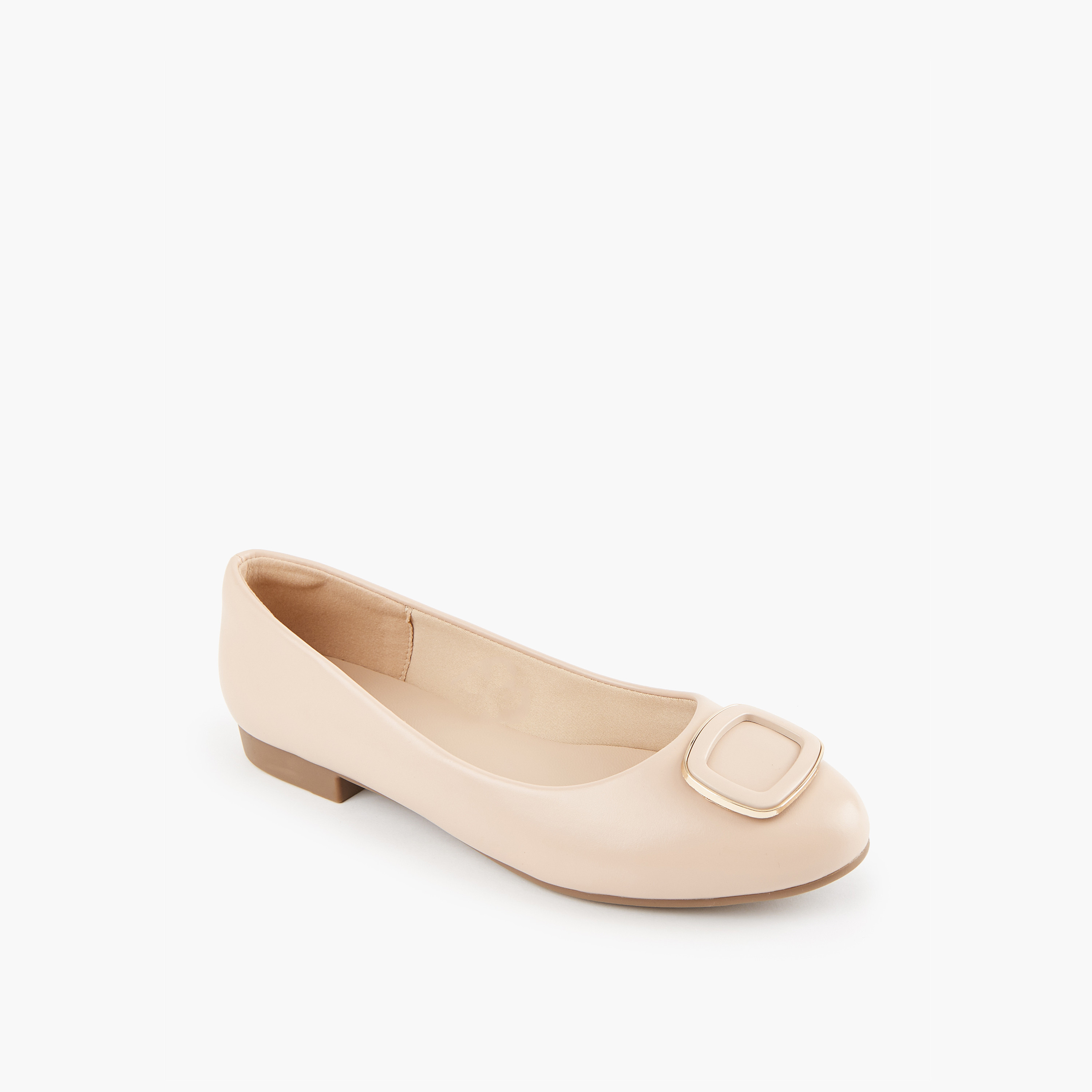 Flora Bella Solid Slip-On Ballerina Shoes-women-shoes-ballerinas-image-2