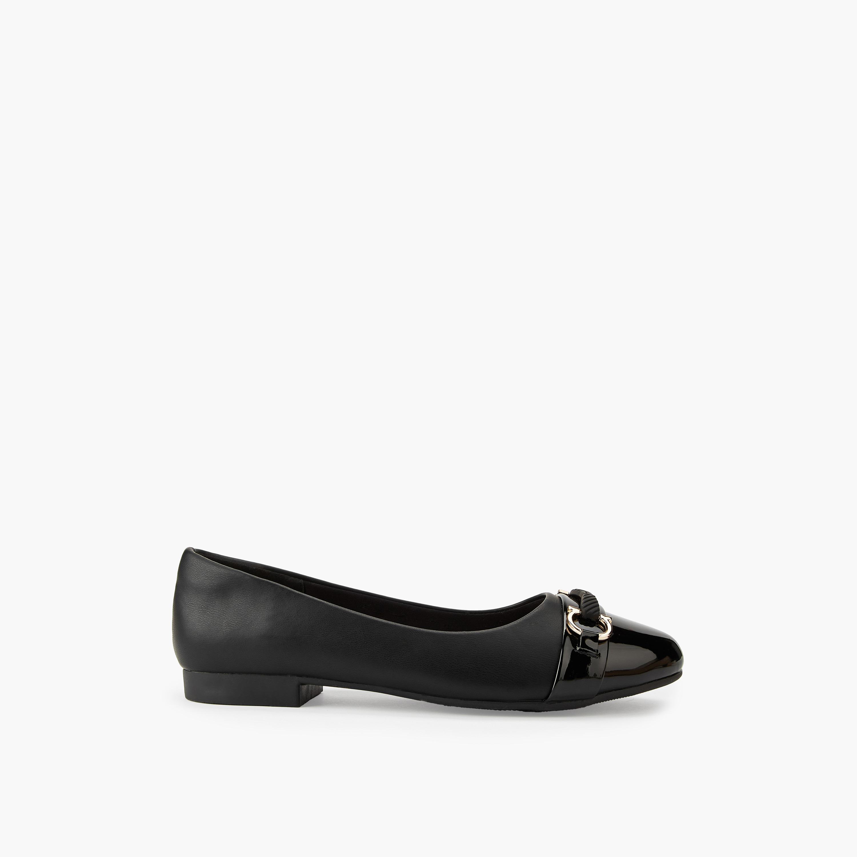 Flora Bella Metal Accent Ballerina Shoes-women-shoes-ballerinas-image-2