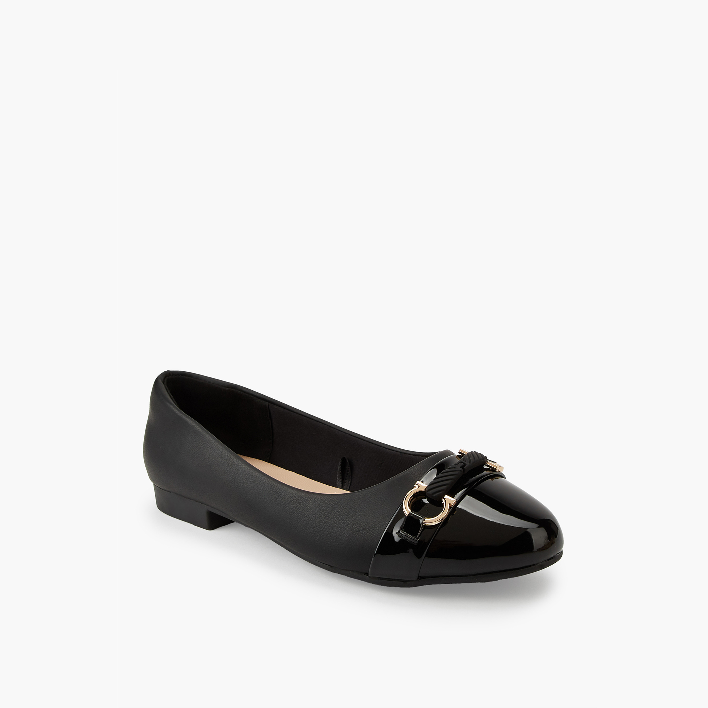 Flora Bella Metal Accent Ballerina Shoes-women-shoes-ballerinas-image-3