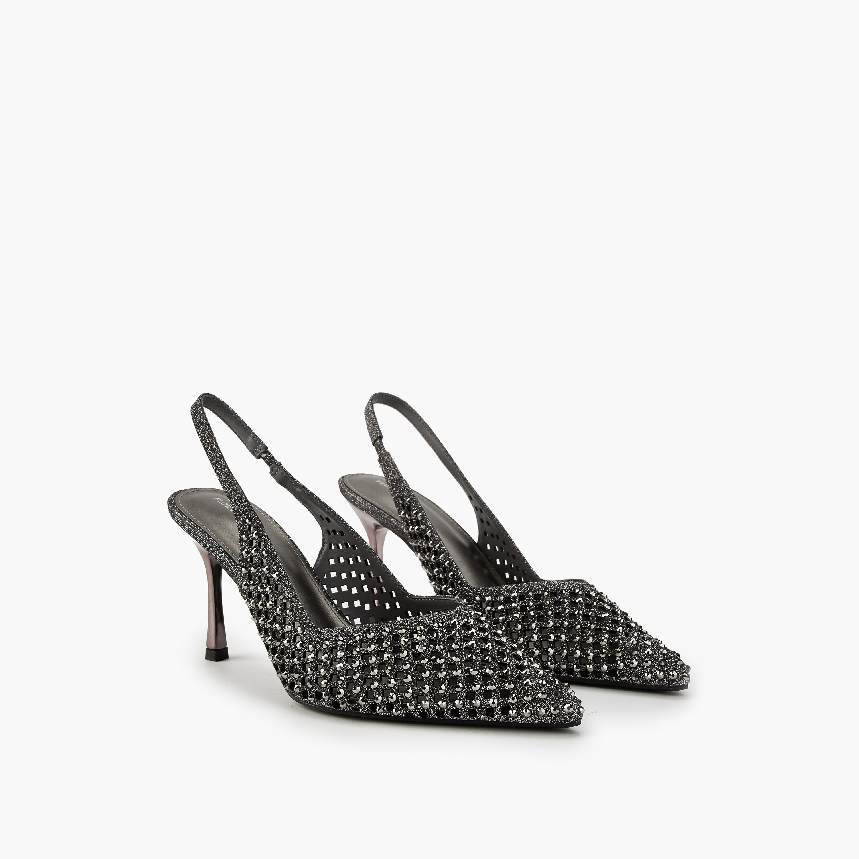 حذاء مزين بكعب ستيليتو ومقدمة مدببة وحزام خلفي من فلورا بيلا-women-shoes-heels-image-1