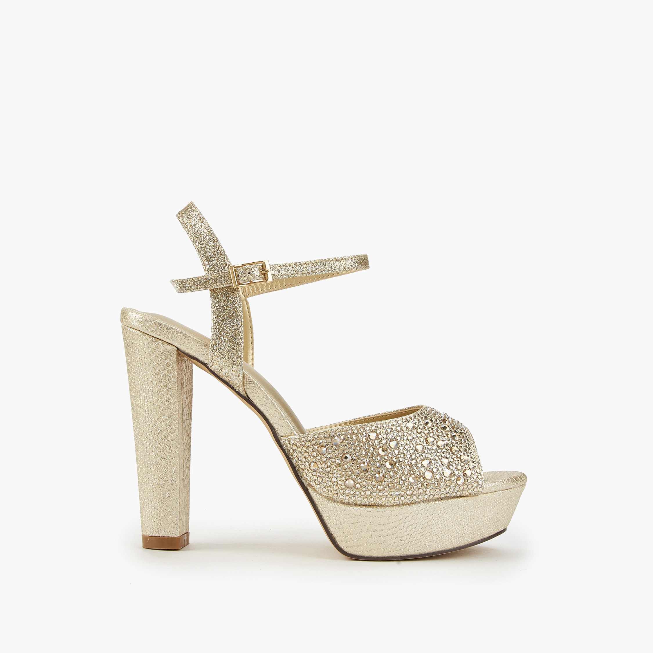 Flora Bella Embellished Open Toe Sandals with Platform Heels-women-shoes-sandals-heeled-image-2