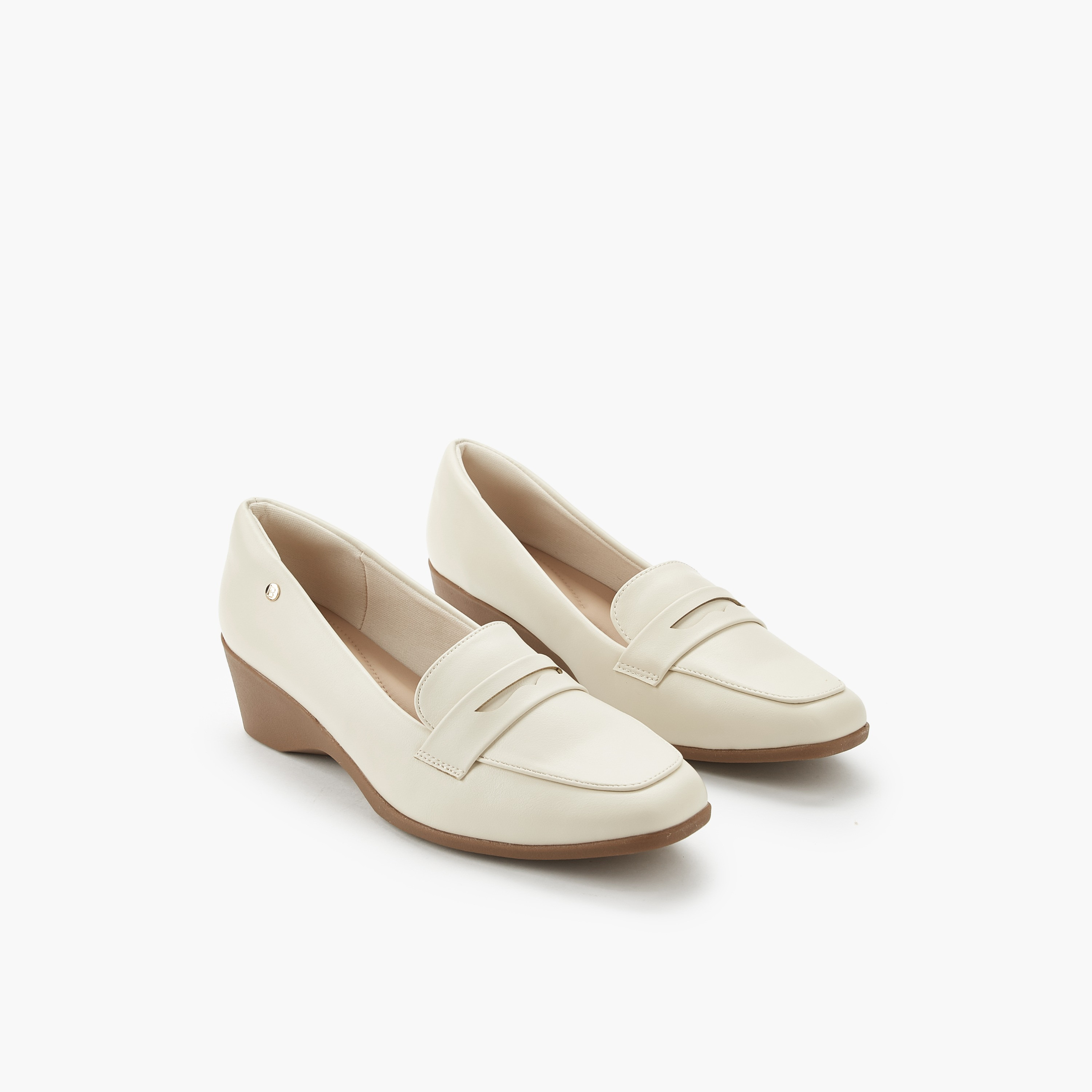 Flora Bella Women Wedge Heel Loafers-women-shoes-heels-image-1