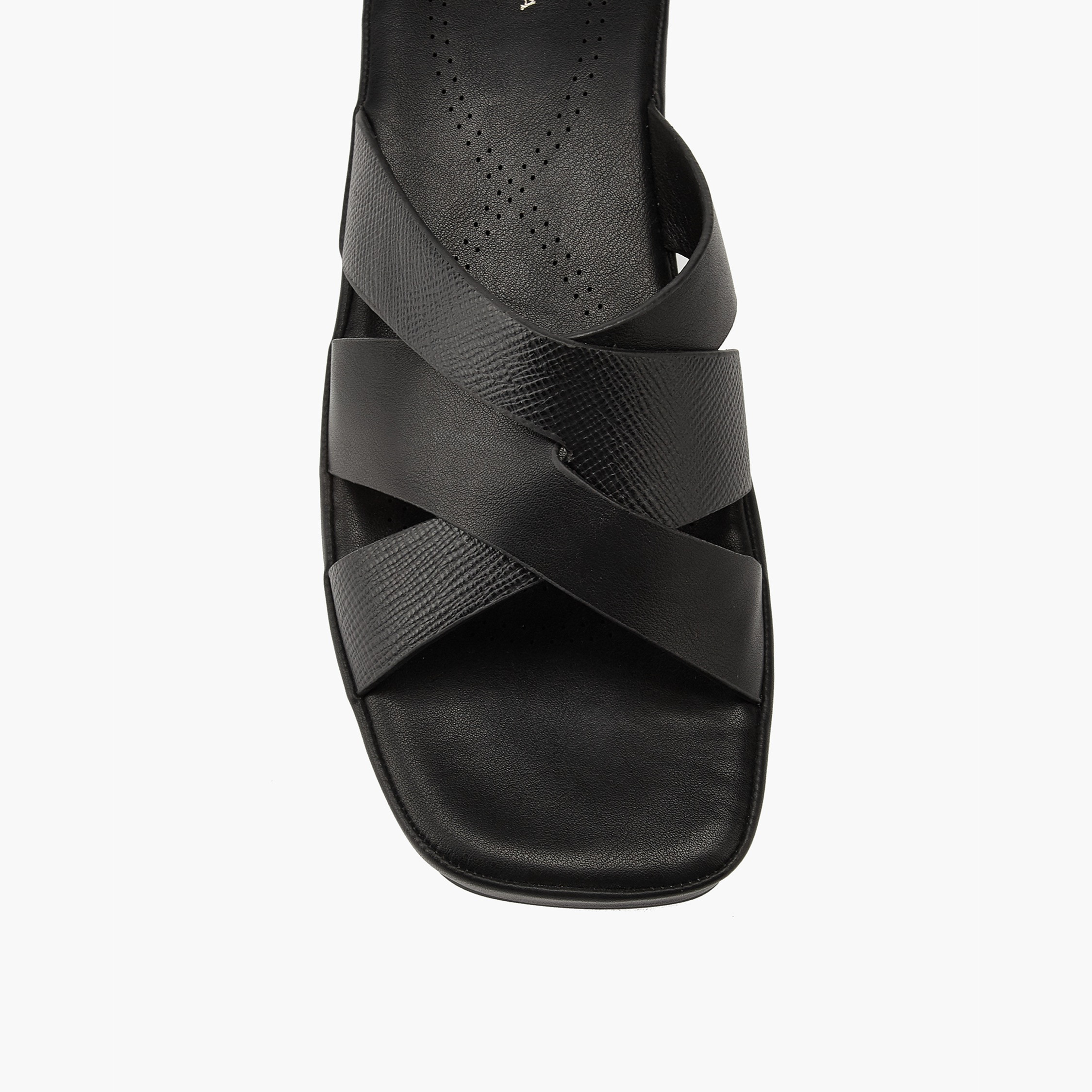 Flora Bella Textured Criss-Cross Wedge Sandals-women-shoes-sandals-heeled-image-4