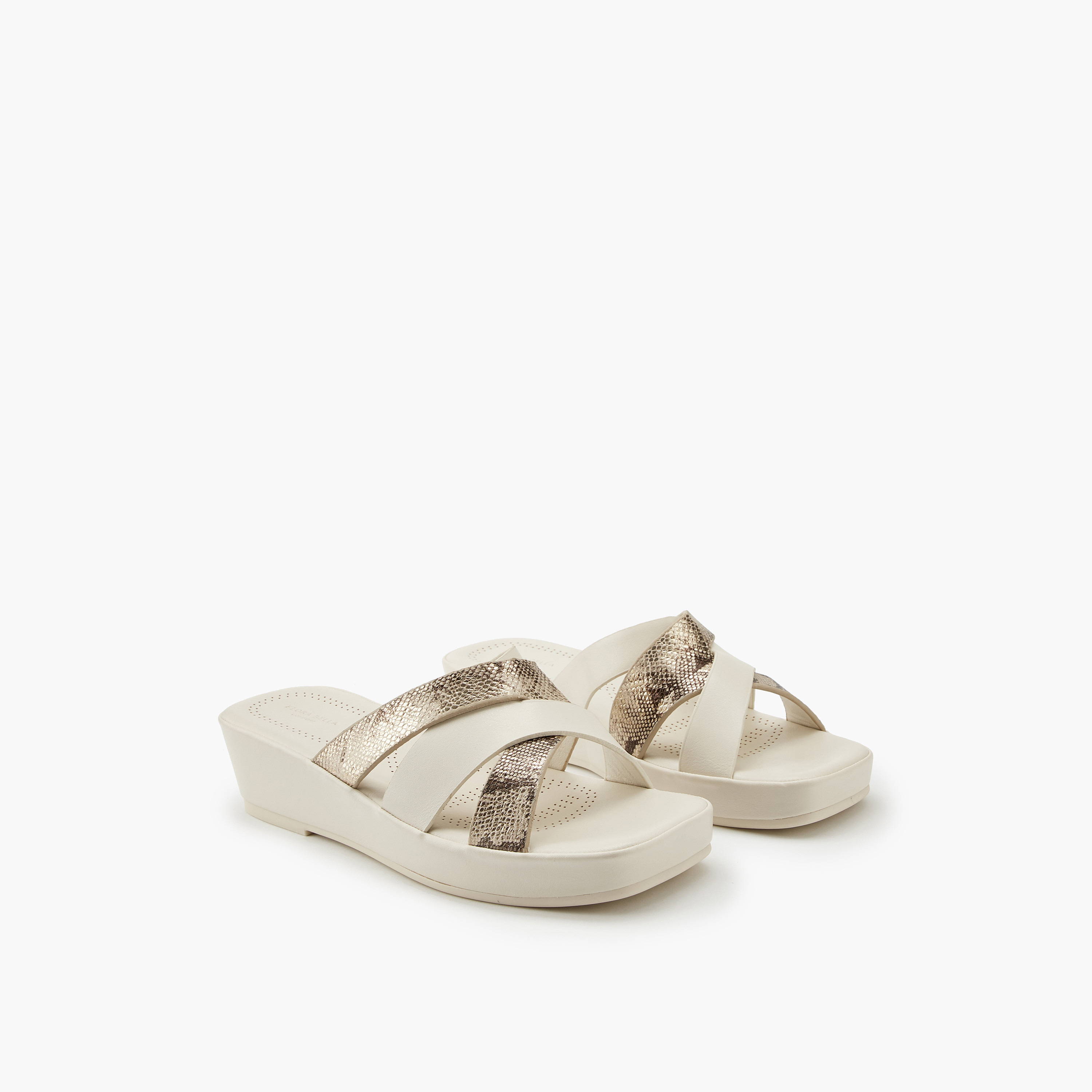 Flora Bella Animal Print Criss-Cross Wedge Sandals-women-shoes-sandals-heeled-image-1