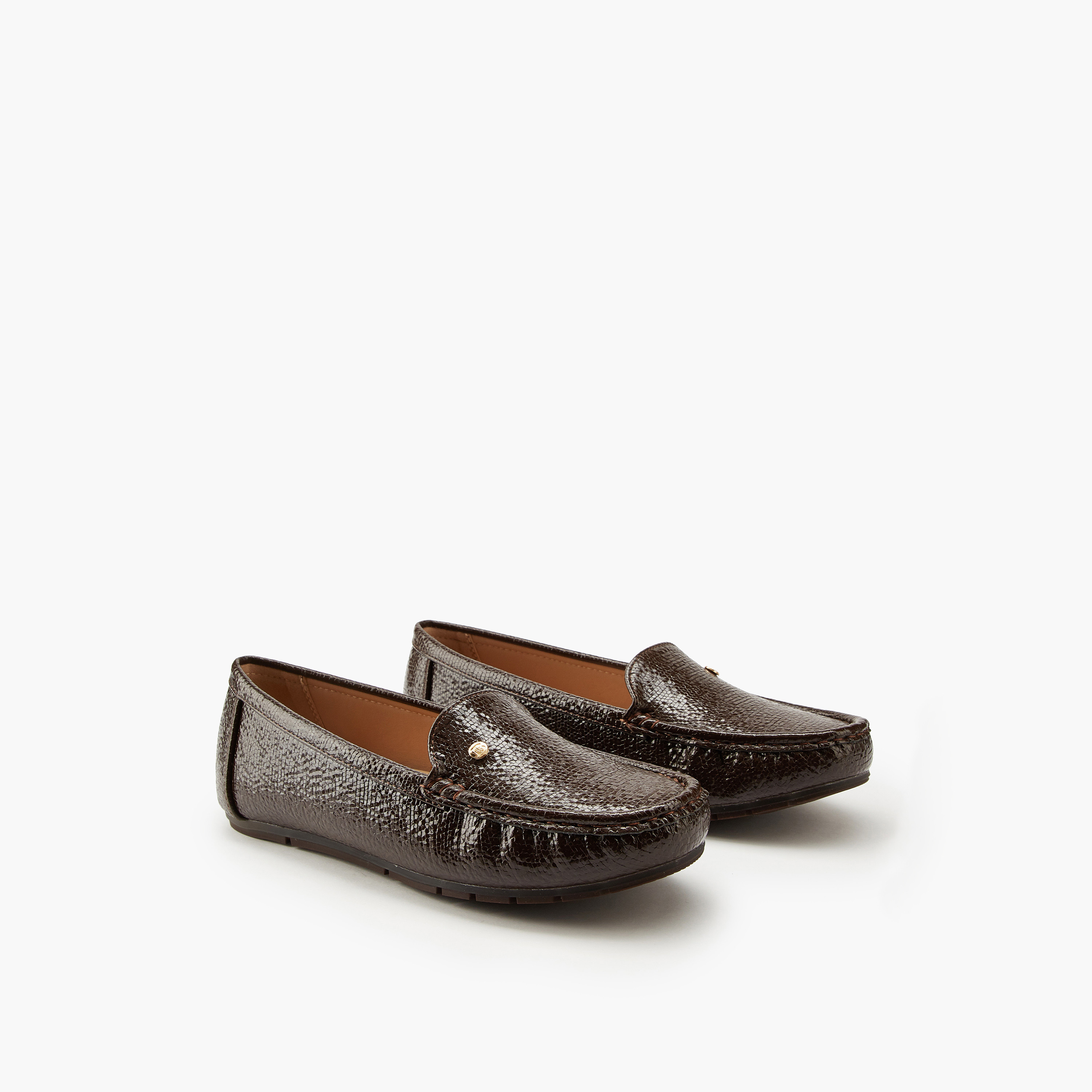 Flora Bella Textured Slip-On Moccasins-women-shoes-loafersandmoccasins-image-1
