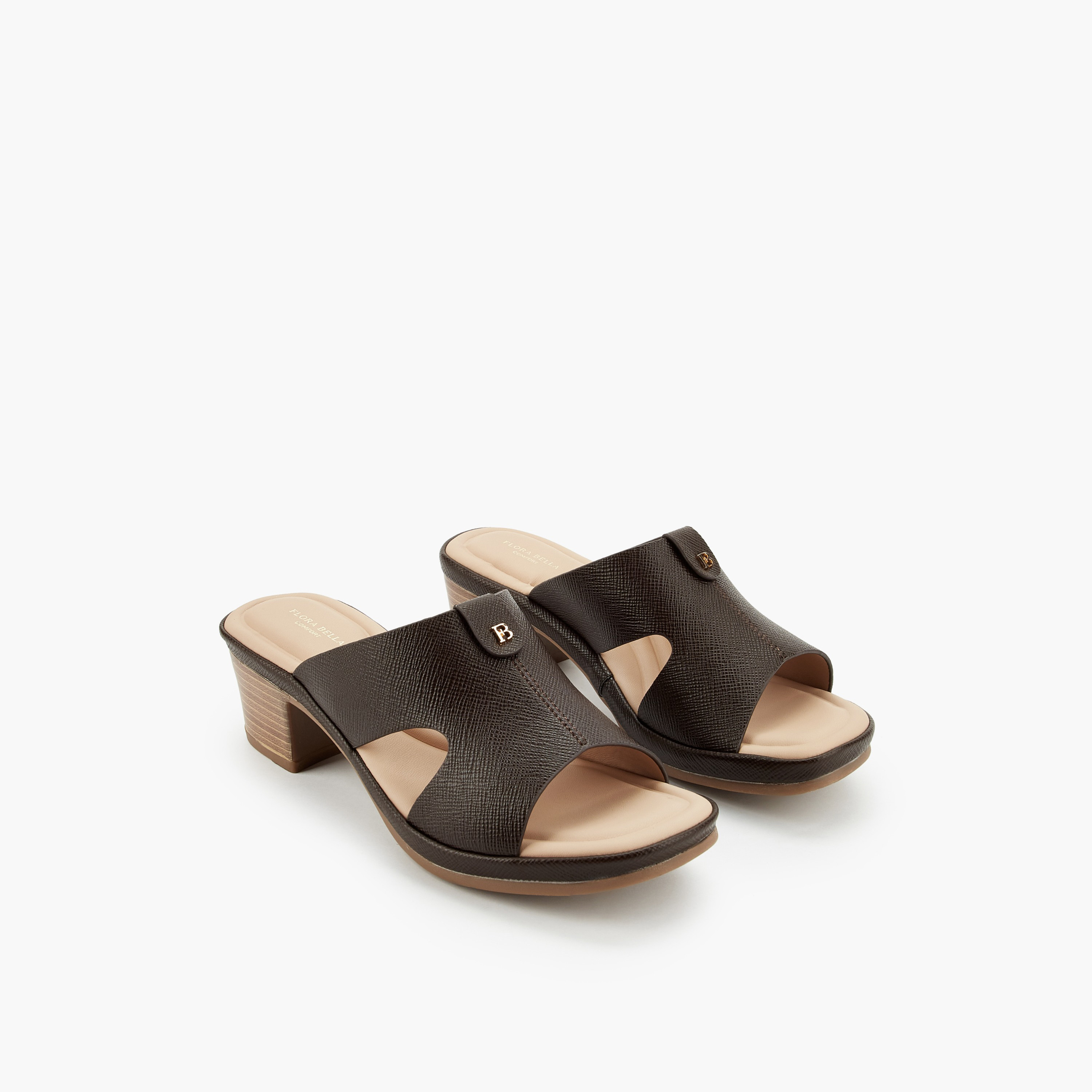 صند بكعب عريض وتصميم عصري للنساء من  فلورا بيلا-women-shoes-sandals-heeled-image-1