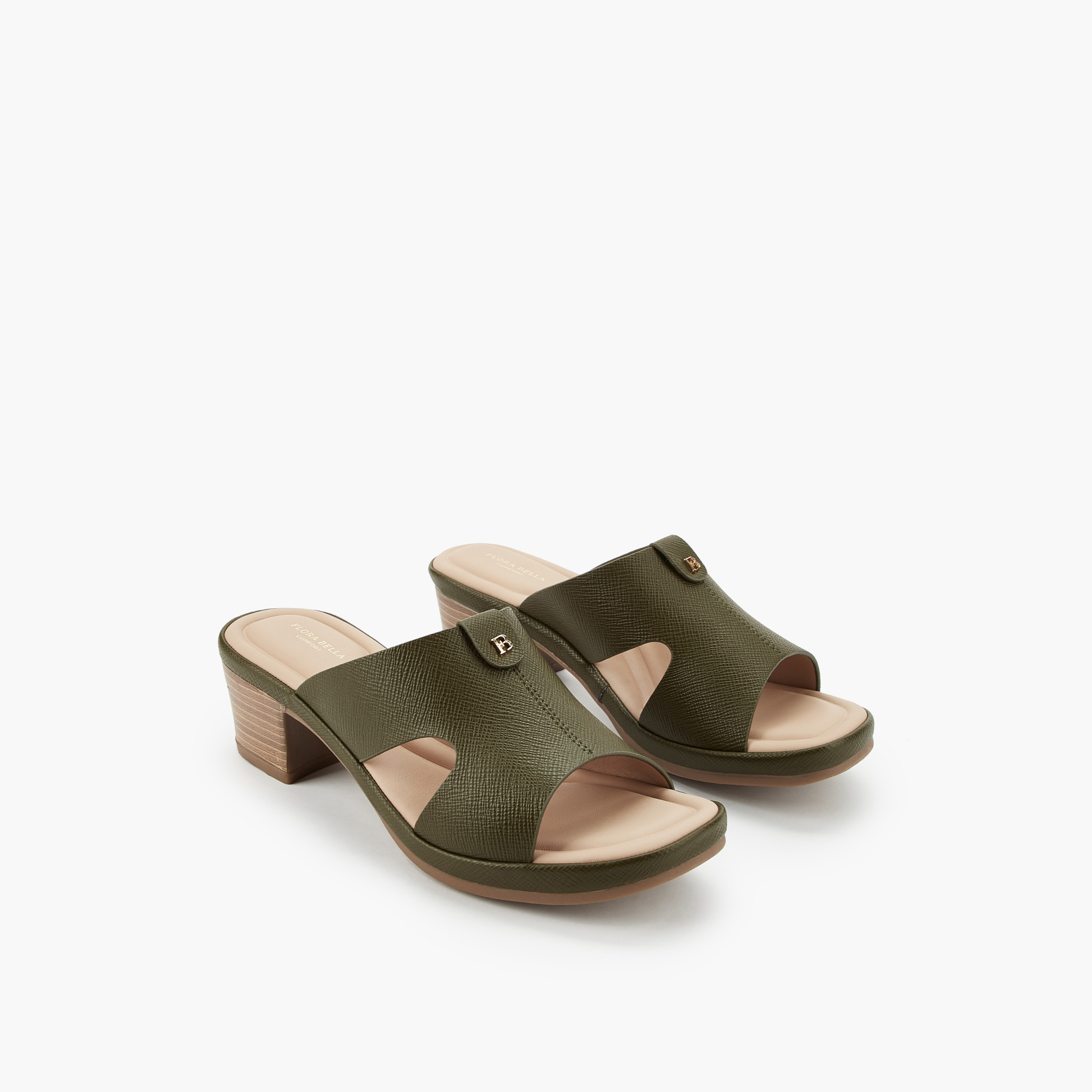 صند بكعب عريض وتصميم عصري للنساء من  فلورا بيلا-women-shoes-sandals-heeled-image-1