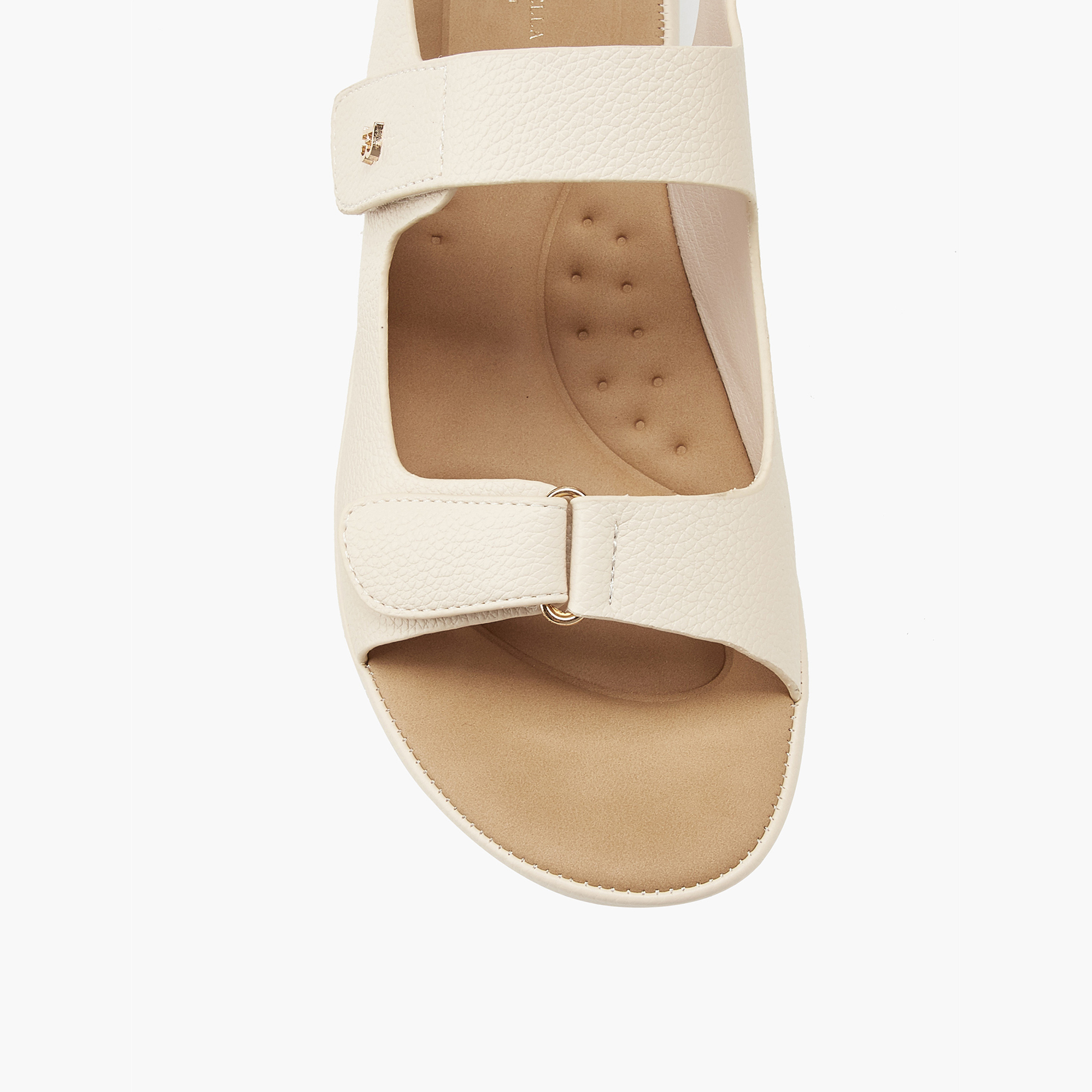 صندل سادة بشريط إغلاق من فلورا بيلا-women-shoes-sandals-heeled-image-4