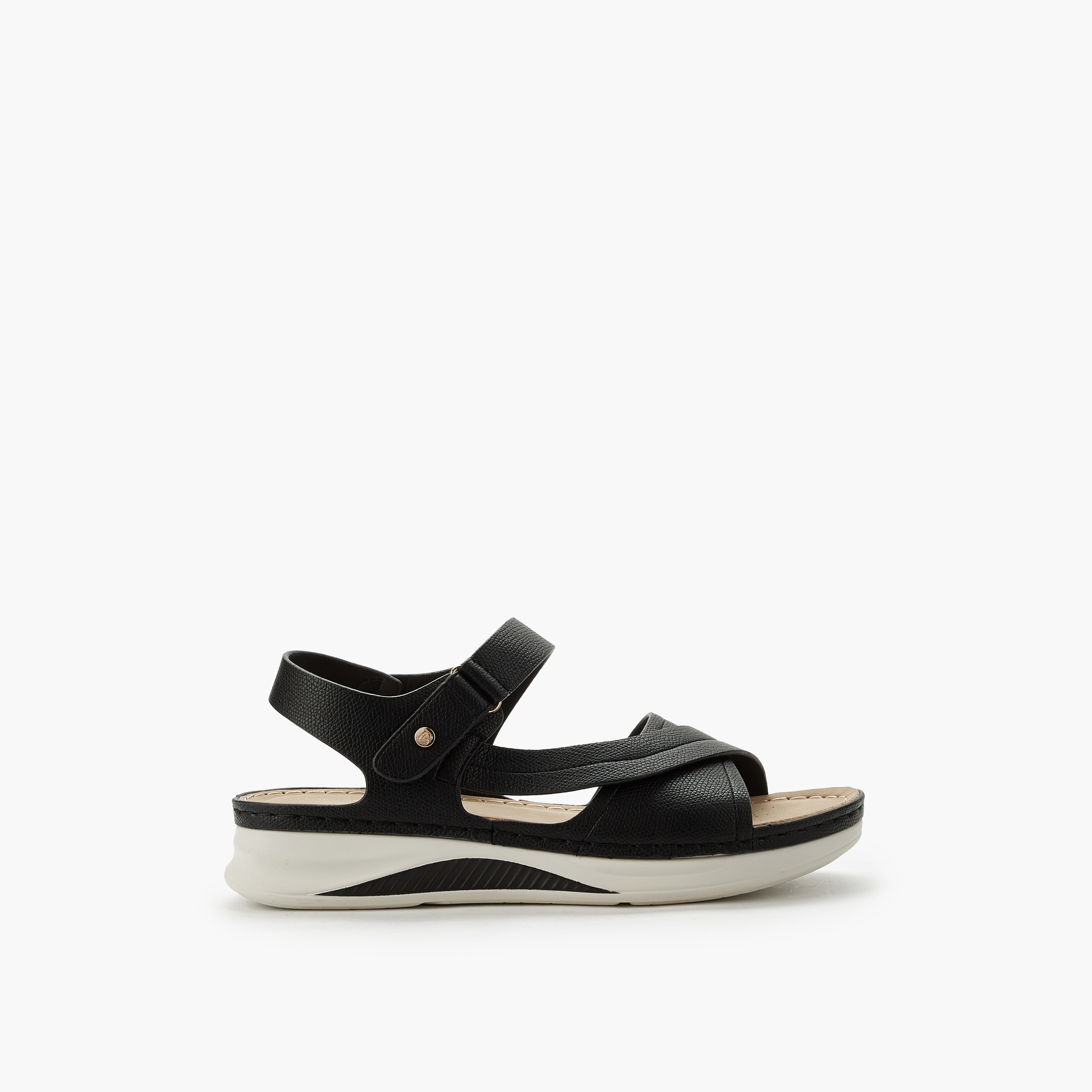 Flora Bella Women Hook & Loop Cross Strap Sandals-women-shoes-flats-sandals-image-2