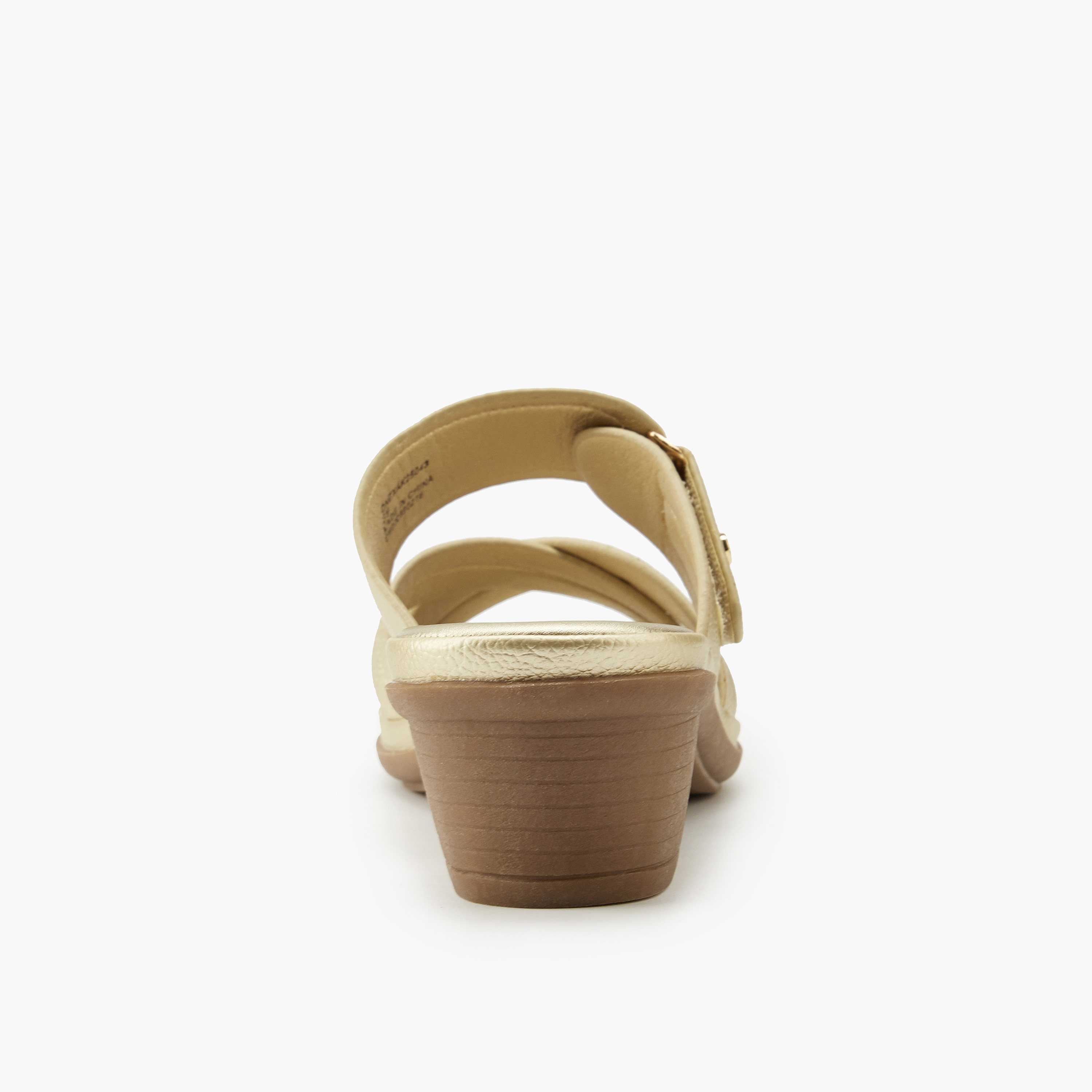 Flora Bella Criss-Cross Textured Slip-On Sandals-women-shoes-sandals-heeled-image-5