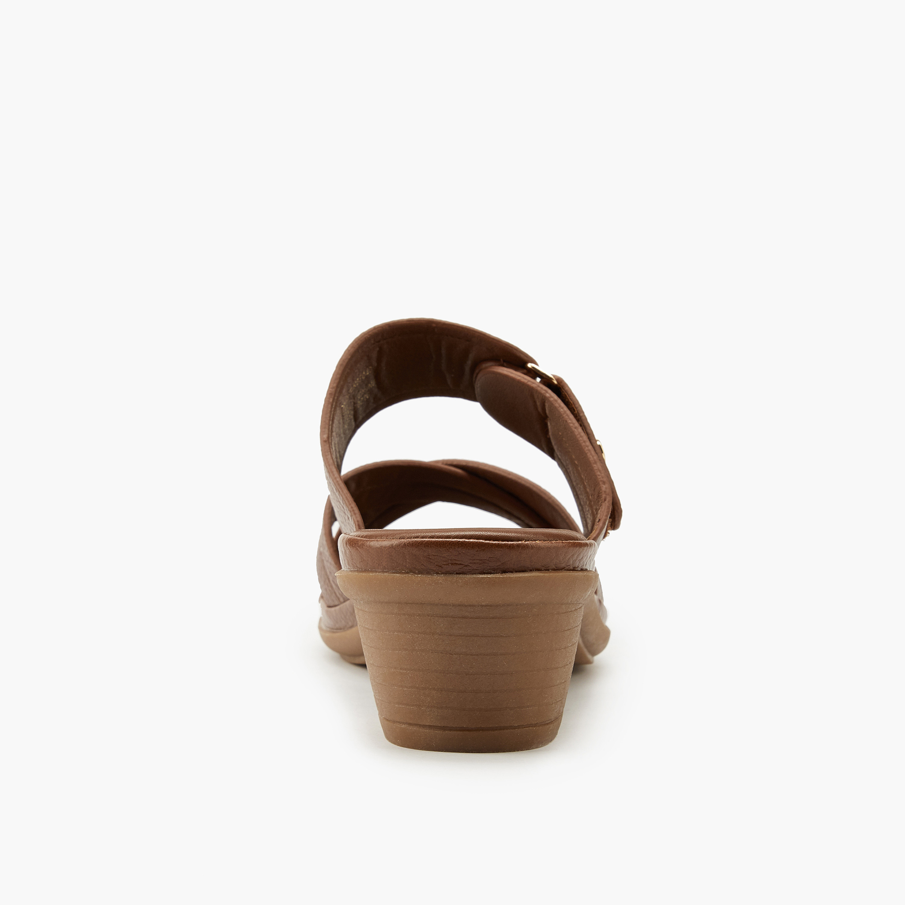 Flora Bella Criss-Cross Textured Slip-On Sandals-women-shoes-sandals-heeled-image-5