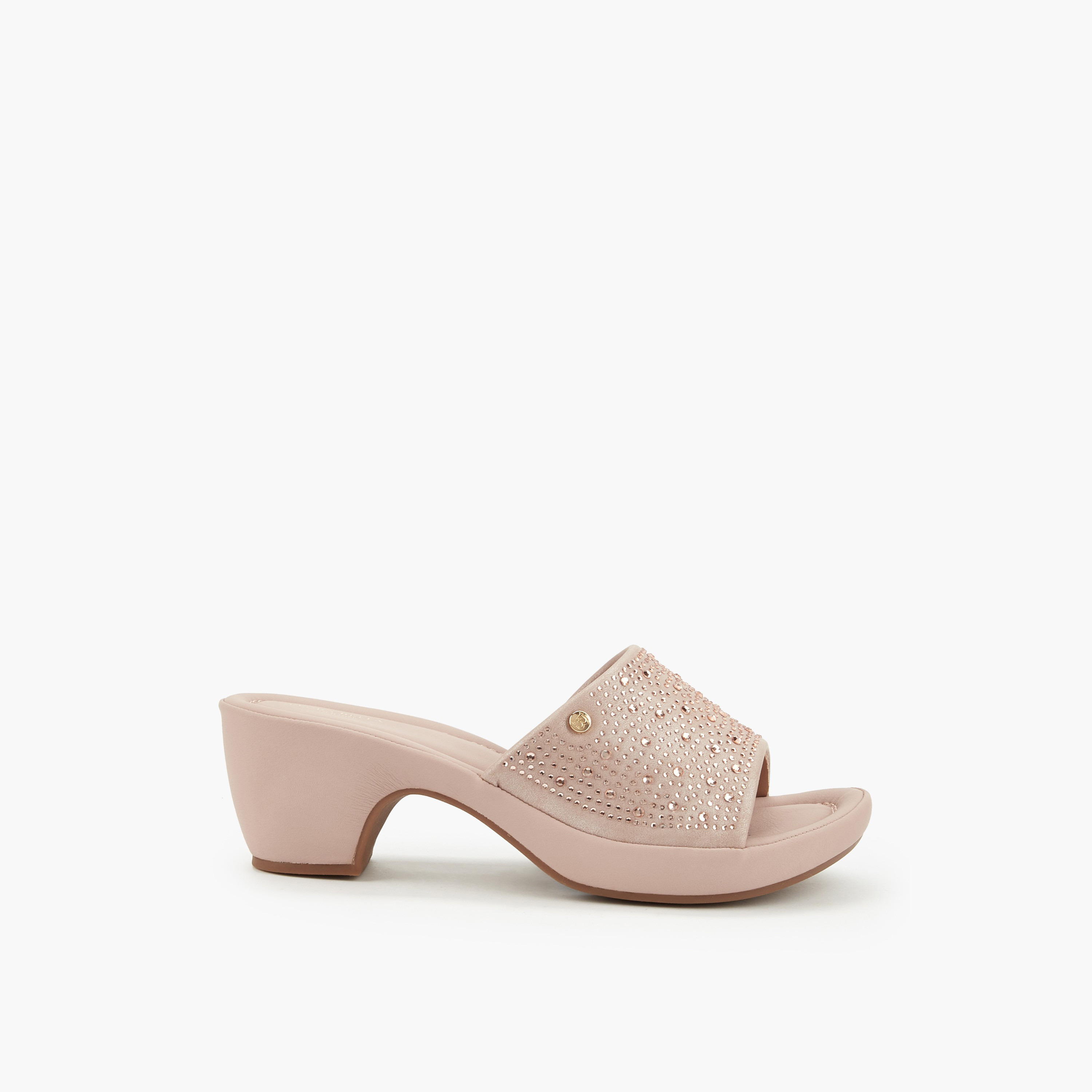 صندل بكعب عريض وزينة للنساء من فلورا بيلا-women-shoes-sandals-heeled-image-3