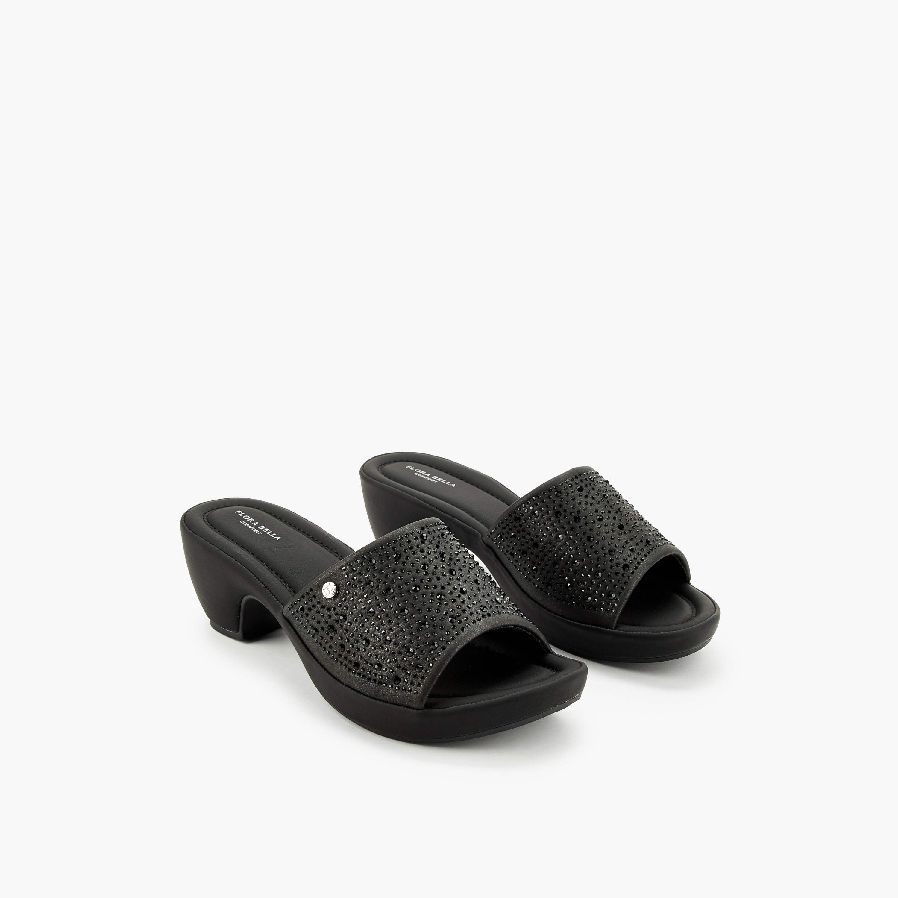 صندل بكعب عريض وزينة للنساء من فلورا بيلا-women-shoes-sandals-heeled-image-6