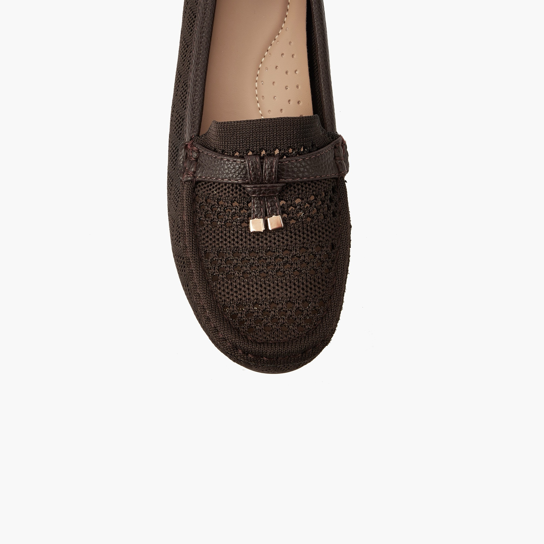 Flora Bella Women Perforated Wedge Heel Loafers-women-shoes-heels-image-4