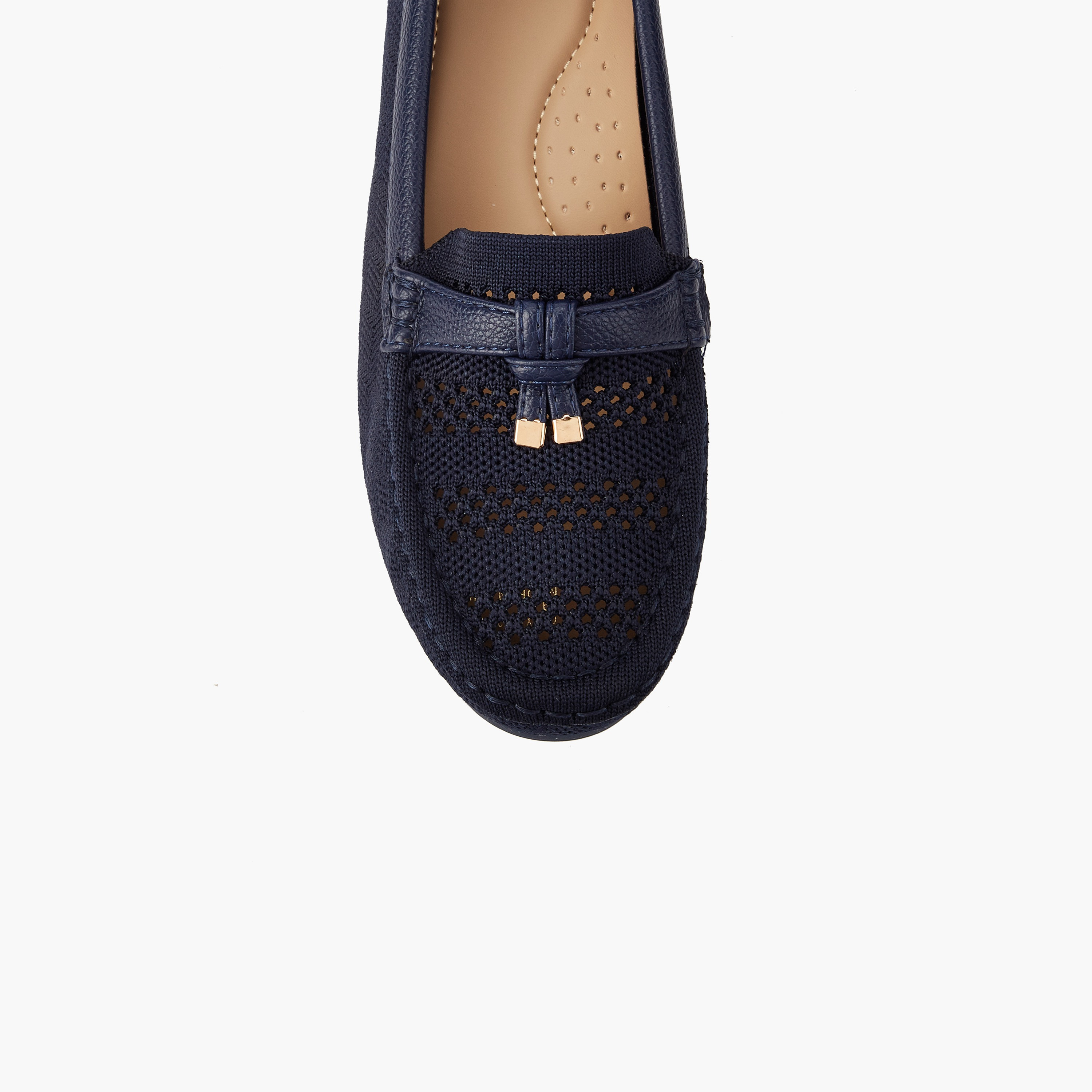 Flora Bella Women Perforated Wedge Heel Loafers-women-shoes-heels-image-4