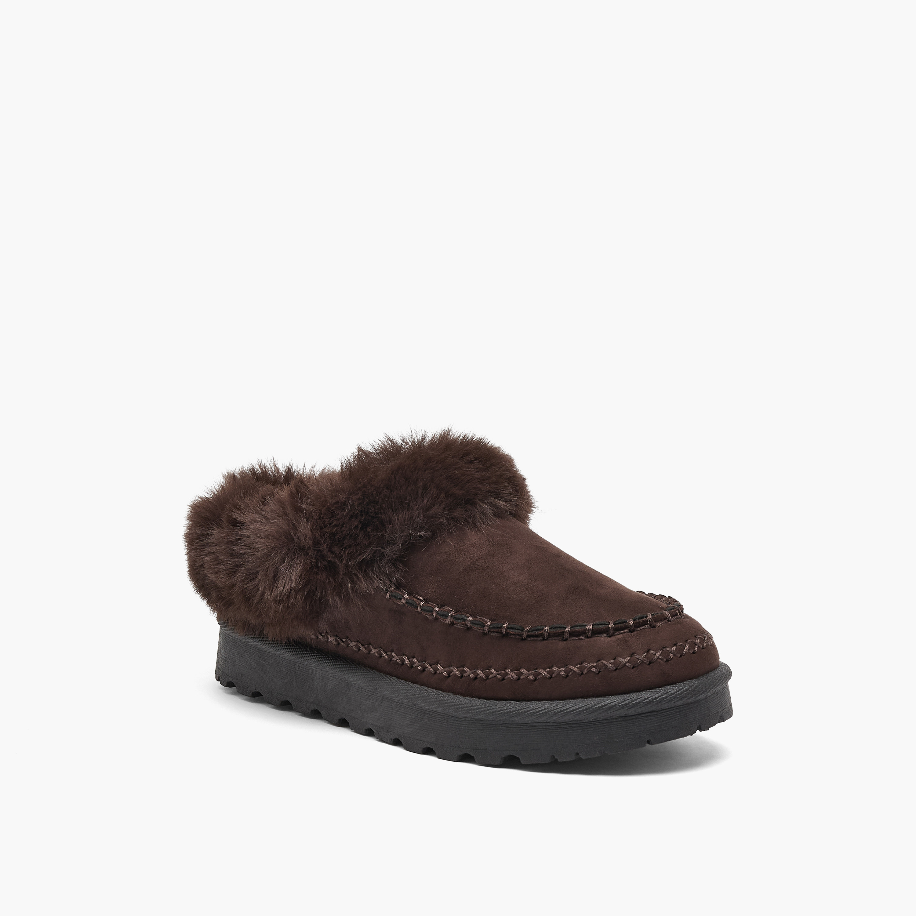 Flora Bella Women Faux Fur Mules-women-shoes-flats-mules-image-2