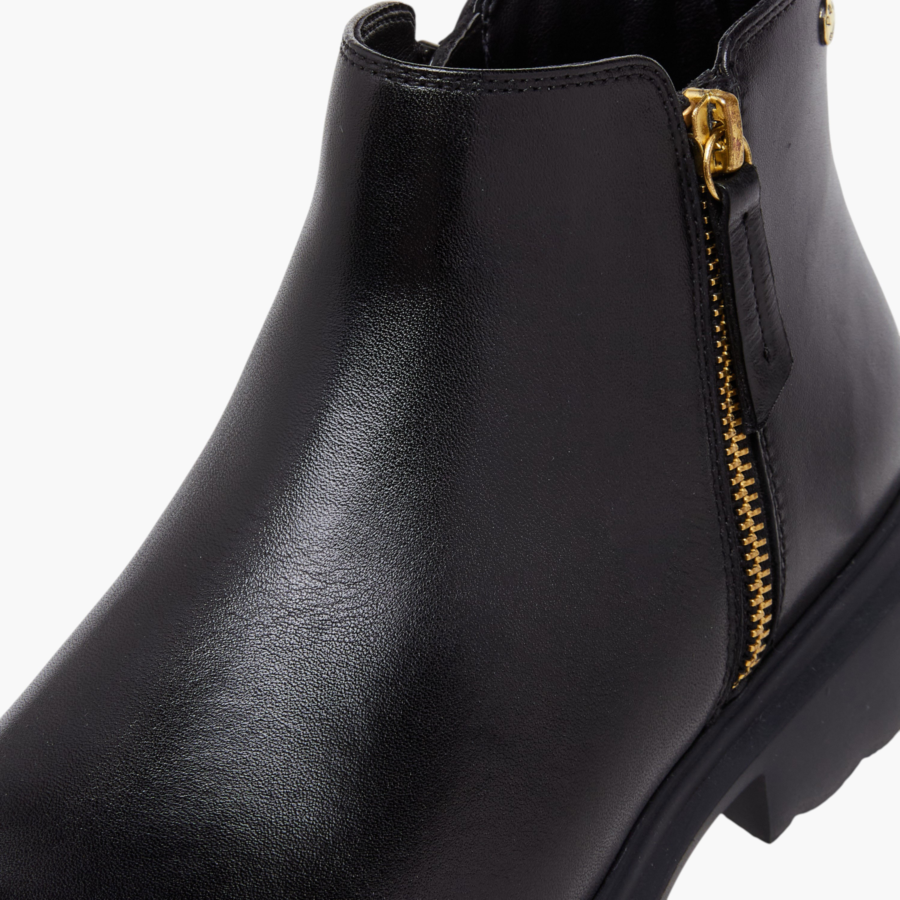 Paprika Women's Ankle Boots with Zip Clousre-women-shoes-boots-image-4