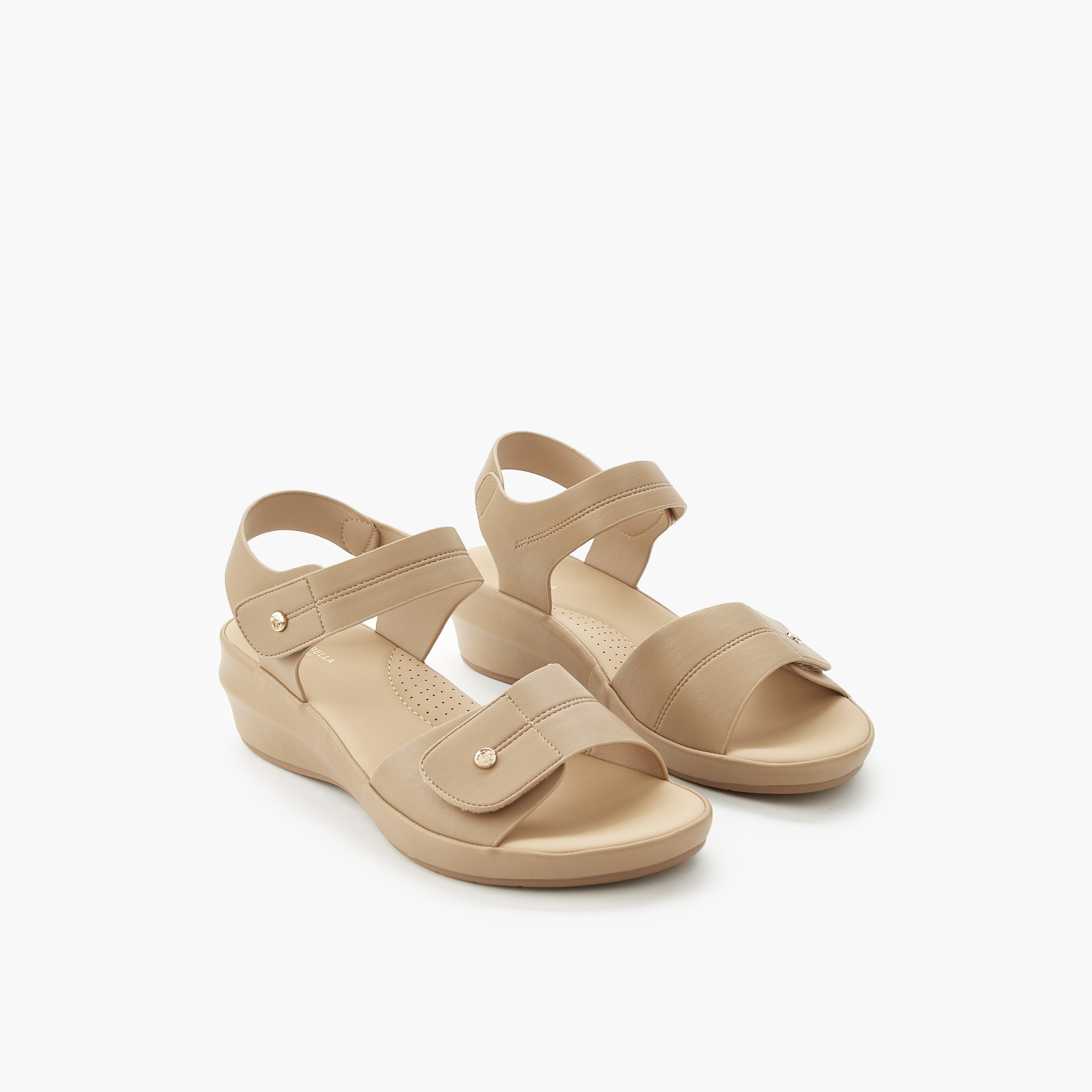 Flora Bella Women Wedge Heel Comfort Sandals-women-shoes-sandals-heeled-image-1