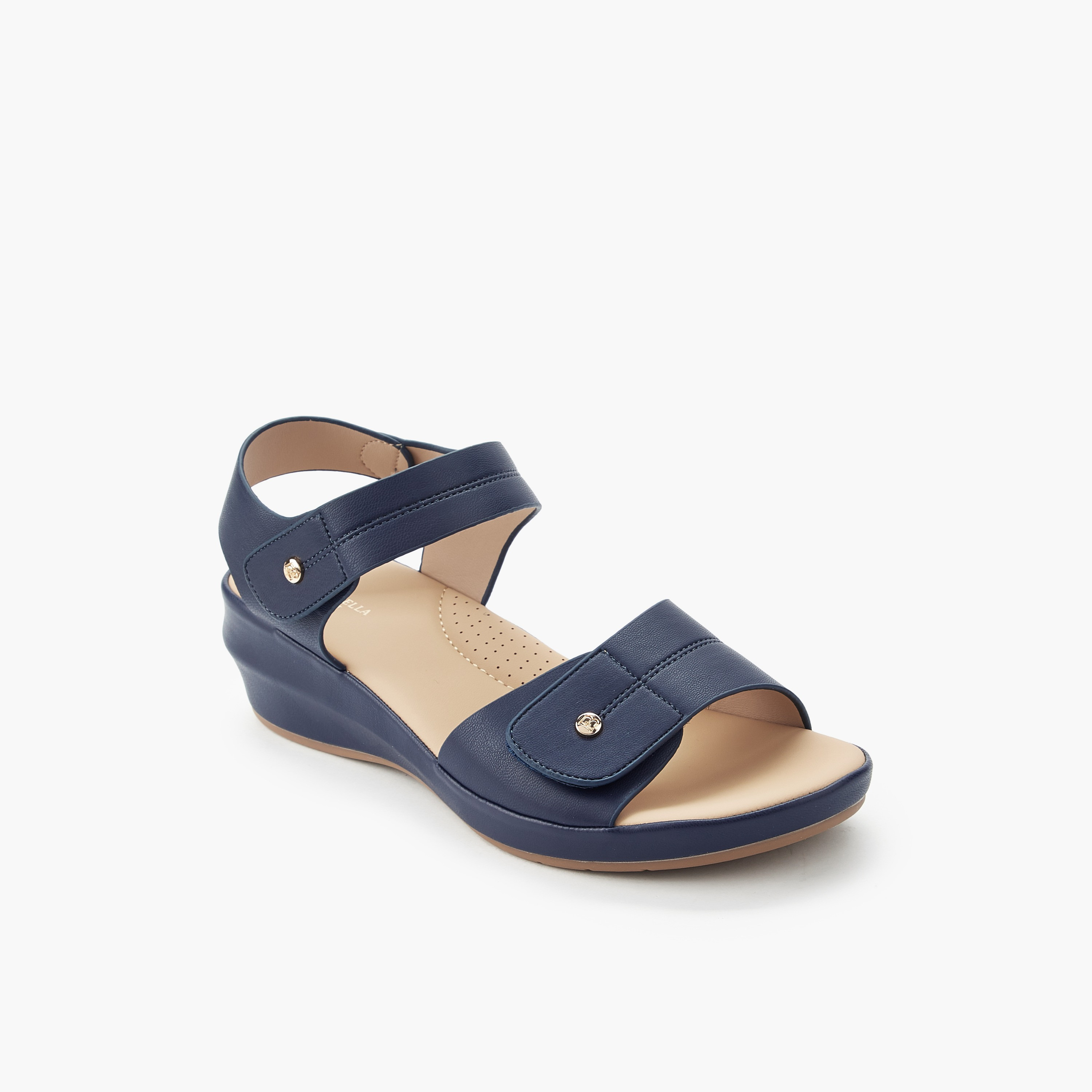صندل مريح بكعب ويدج للنساء من فلورا بيلا-women-shoes-sandals-heeled-image-2