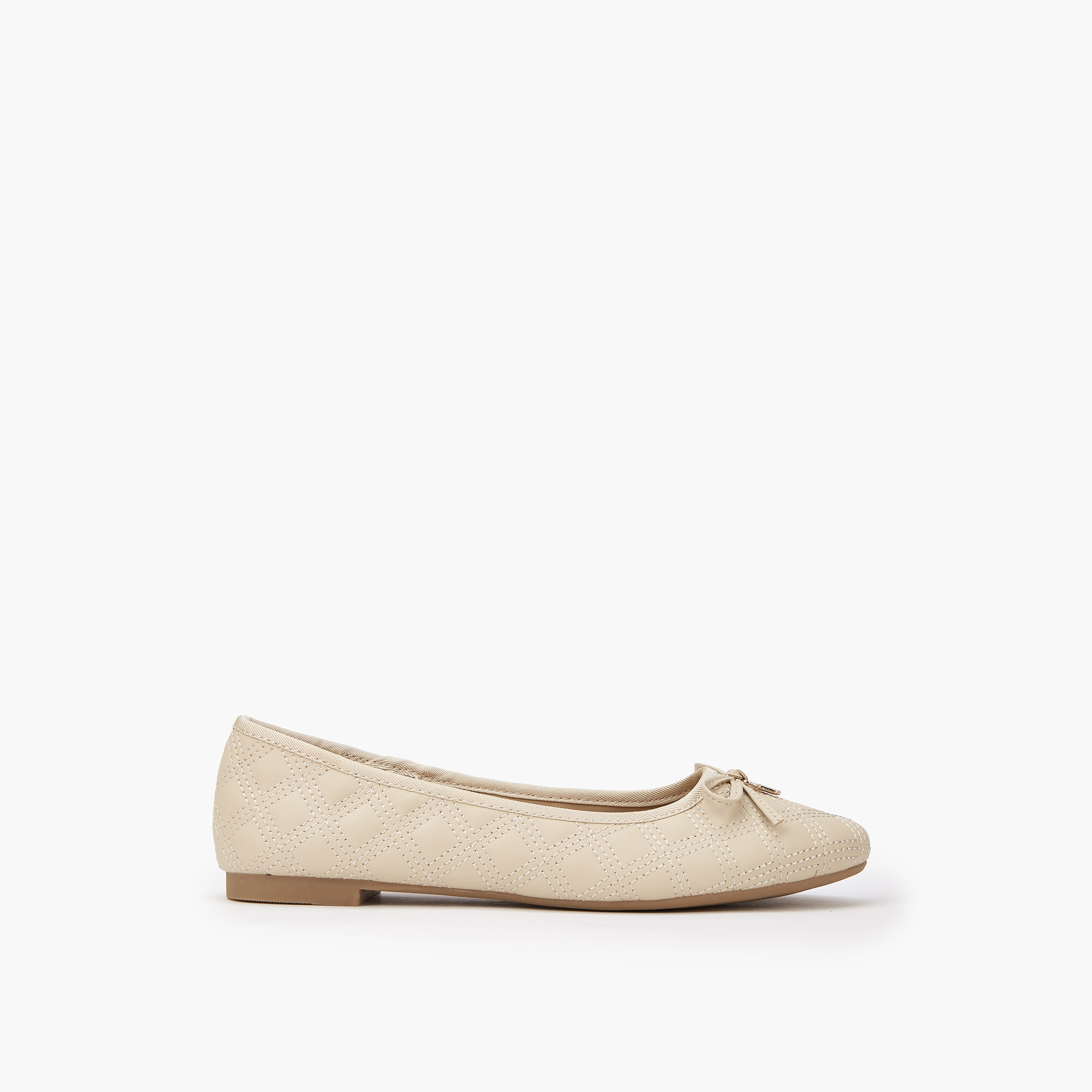 Flora Bella Bow Accent Slip-On Ballerina Shoes-women-shoes-ballerinas-image-2