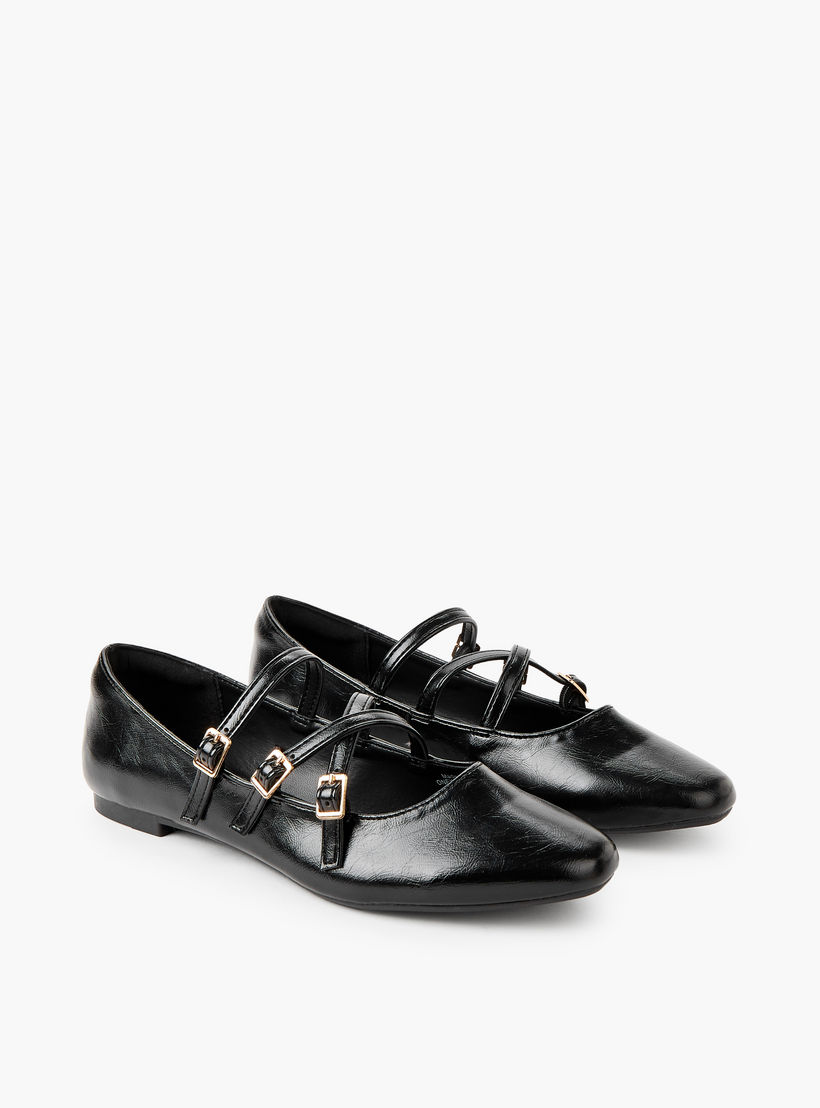حذاء باليرينا بإبزيم إغلاق للنساء من سيليست-women-shoes-ballerinas-image-1