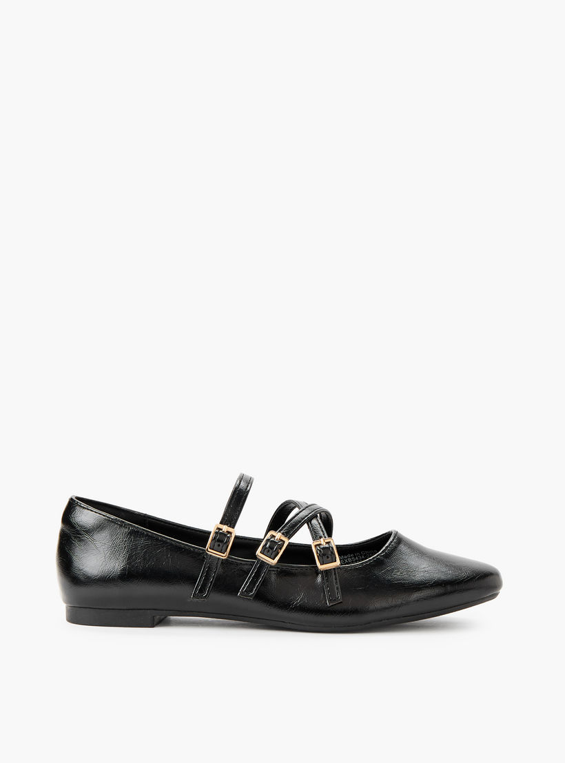 حذاء باليرينا بإبزيم إغلاق للنساء من سيليست-women-shoes-ballerinas-image-3