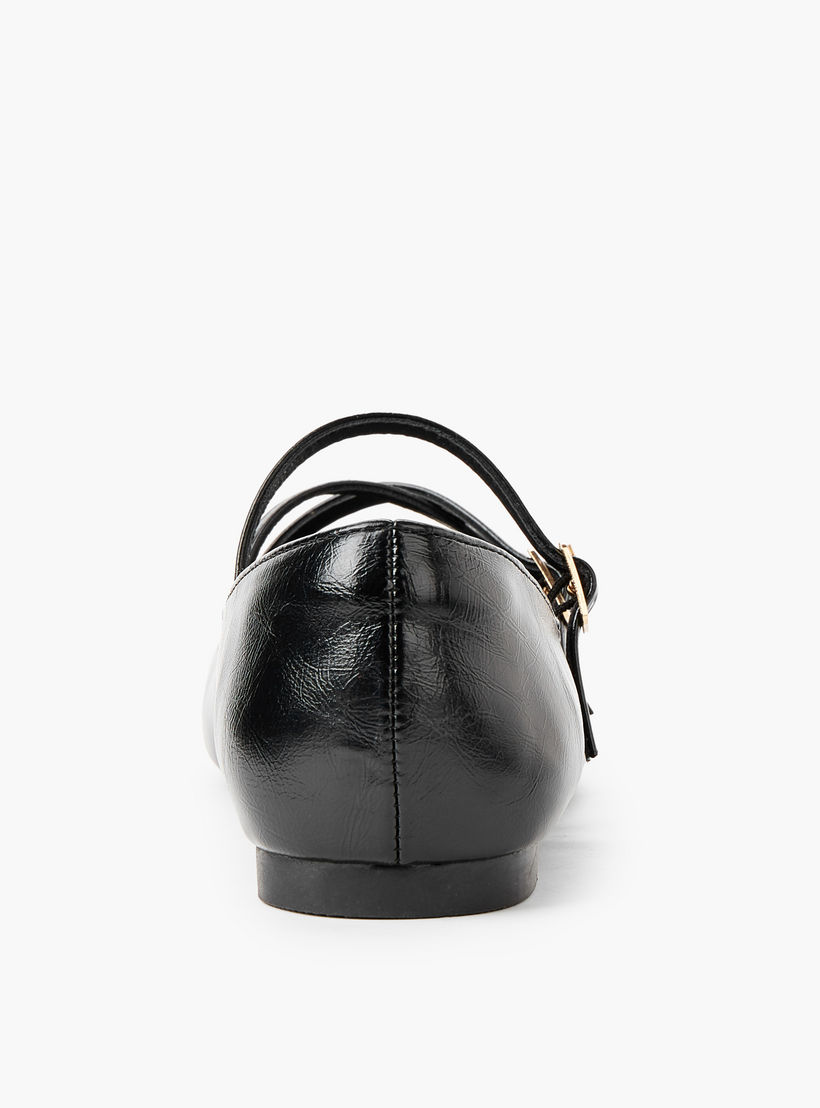 حذاء باليرينا بإبزيم إغلاق للنساء من سيليست-women-shoes-ballerinas-image-4